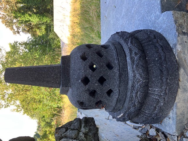 Stupa Borobudur aus Lavastein