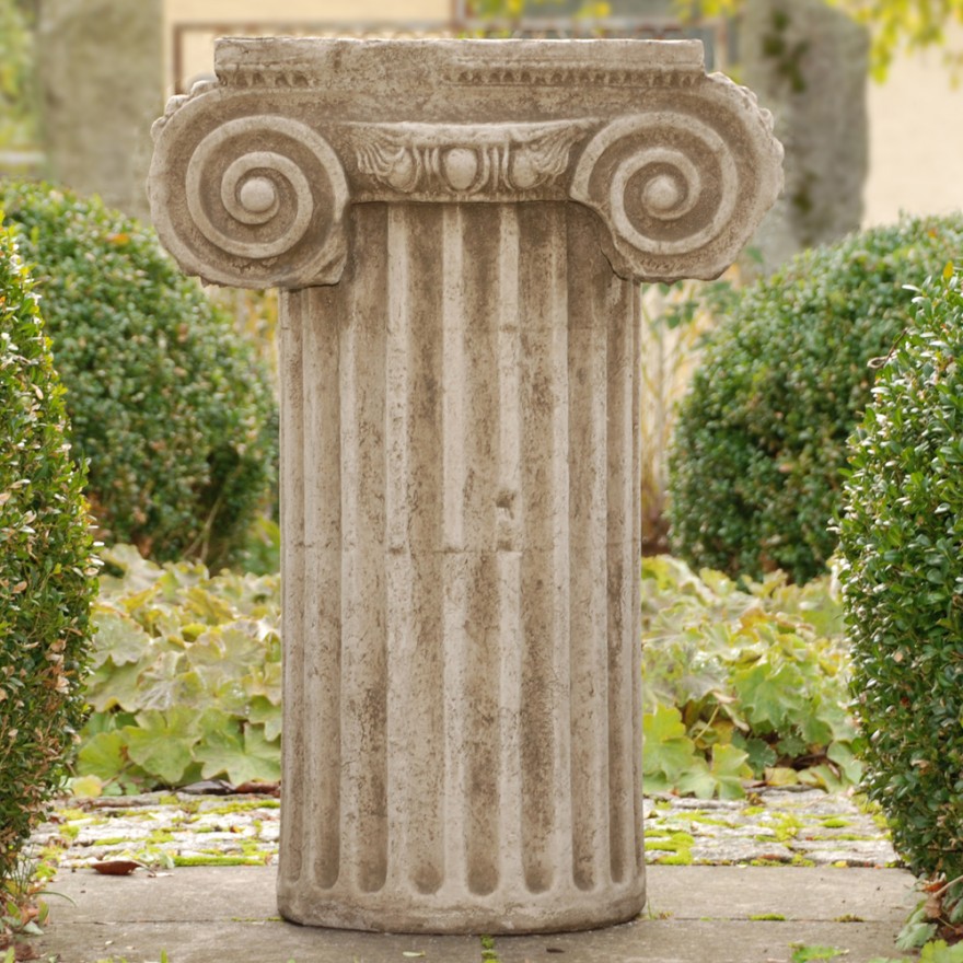 Romische-S-ule-H76cm-D30-140kg Römische Säule - Sockel