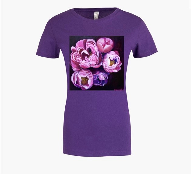 83zqv7WlQH1R2M Kunst Damen T-Shirts - Fine Art Shirts