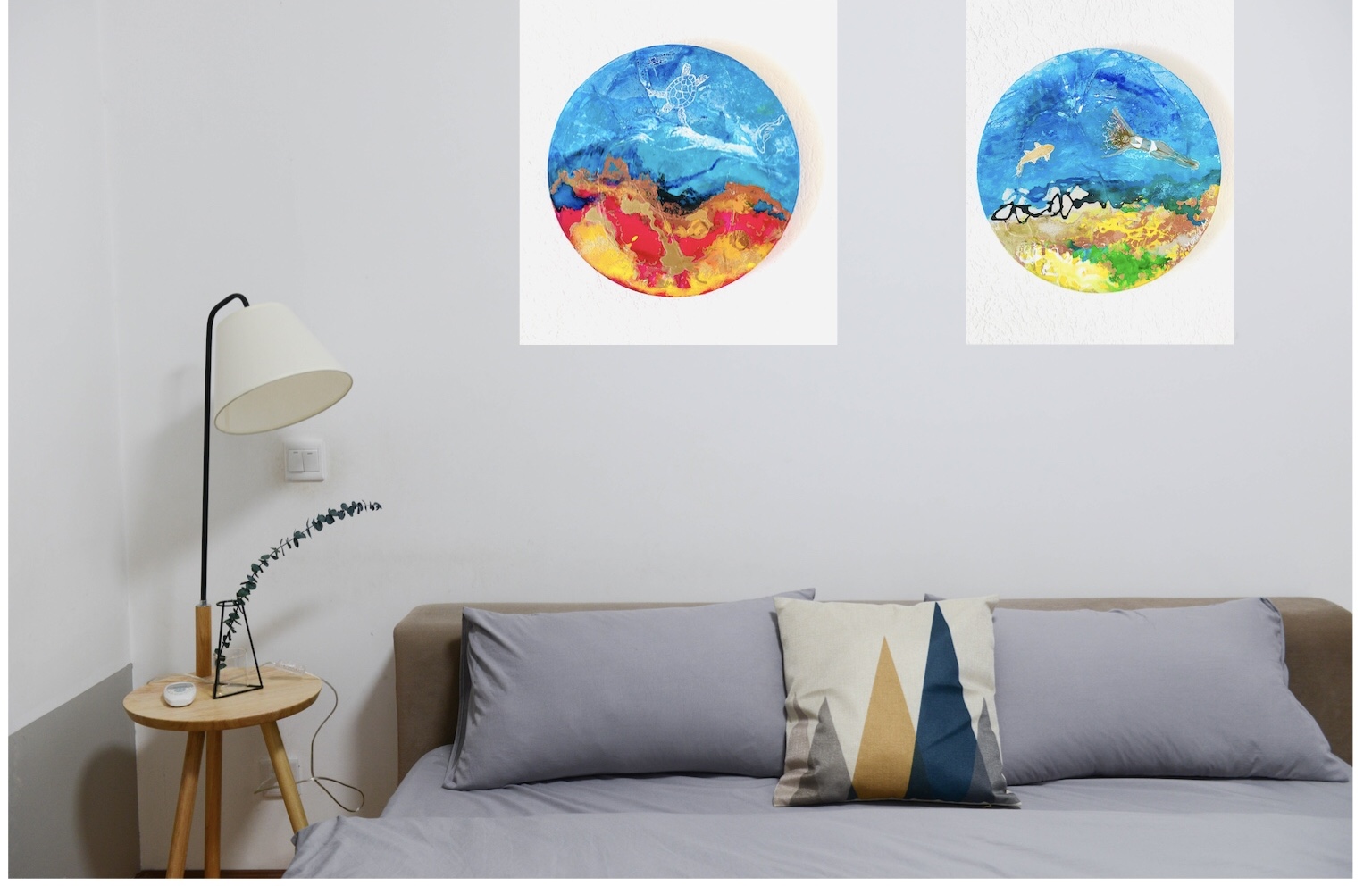 World of beautiful colors 2 - original painting