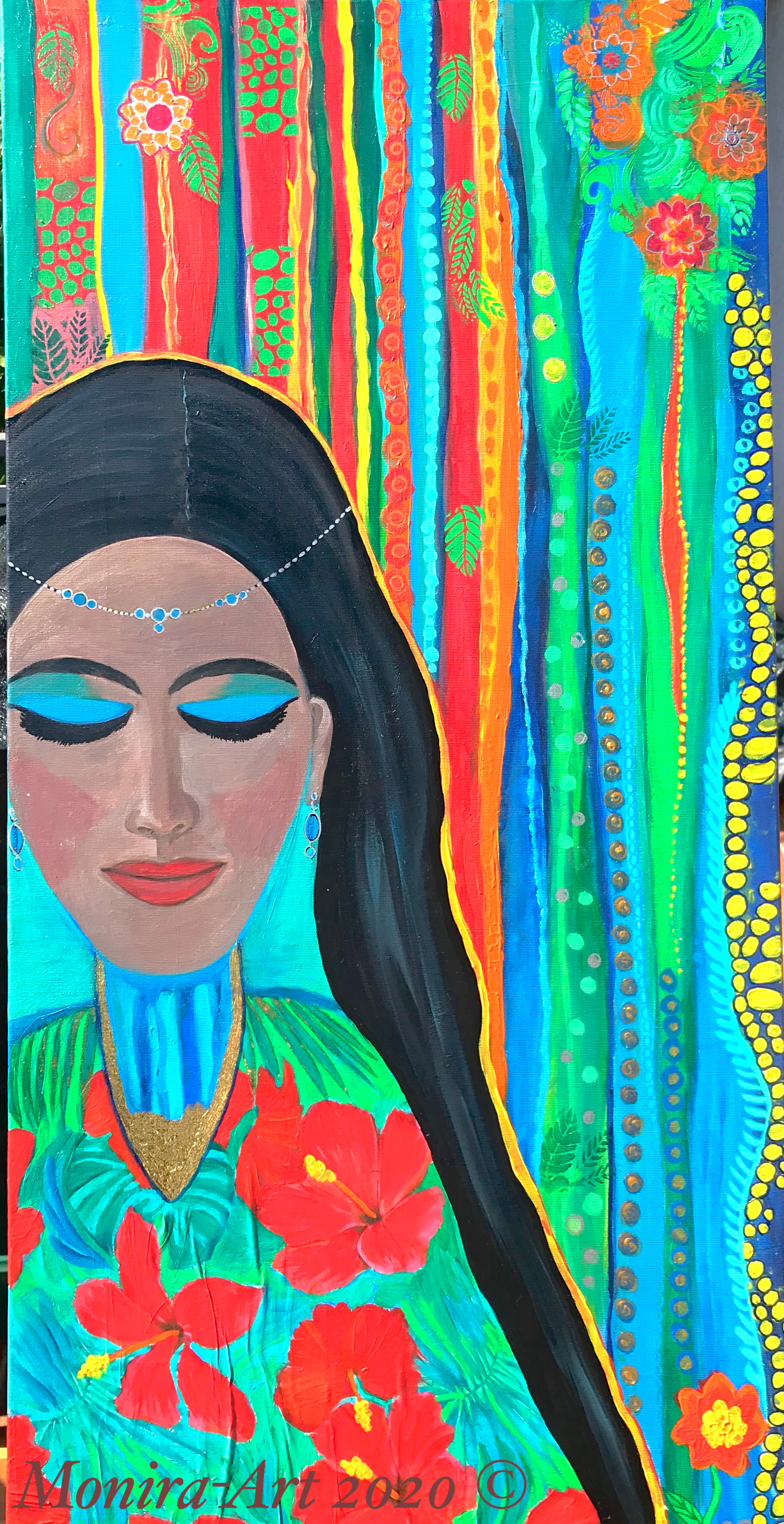 19DACFF0-AD10-45B4-ABAC-F8D4BEDC01B6 MUSE painting - Original and print