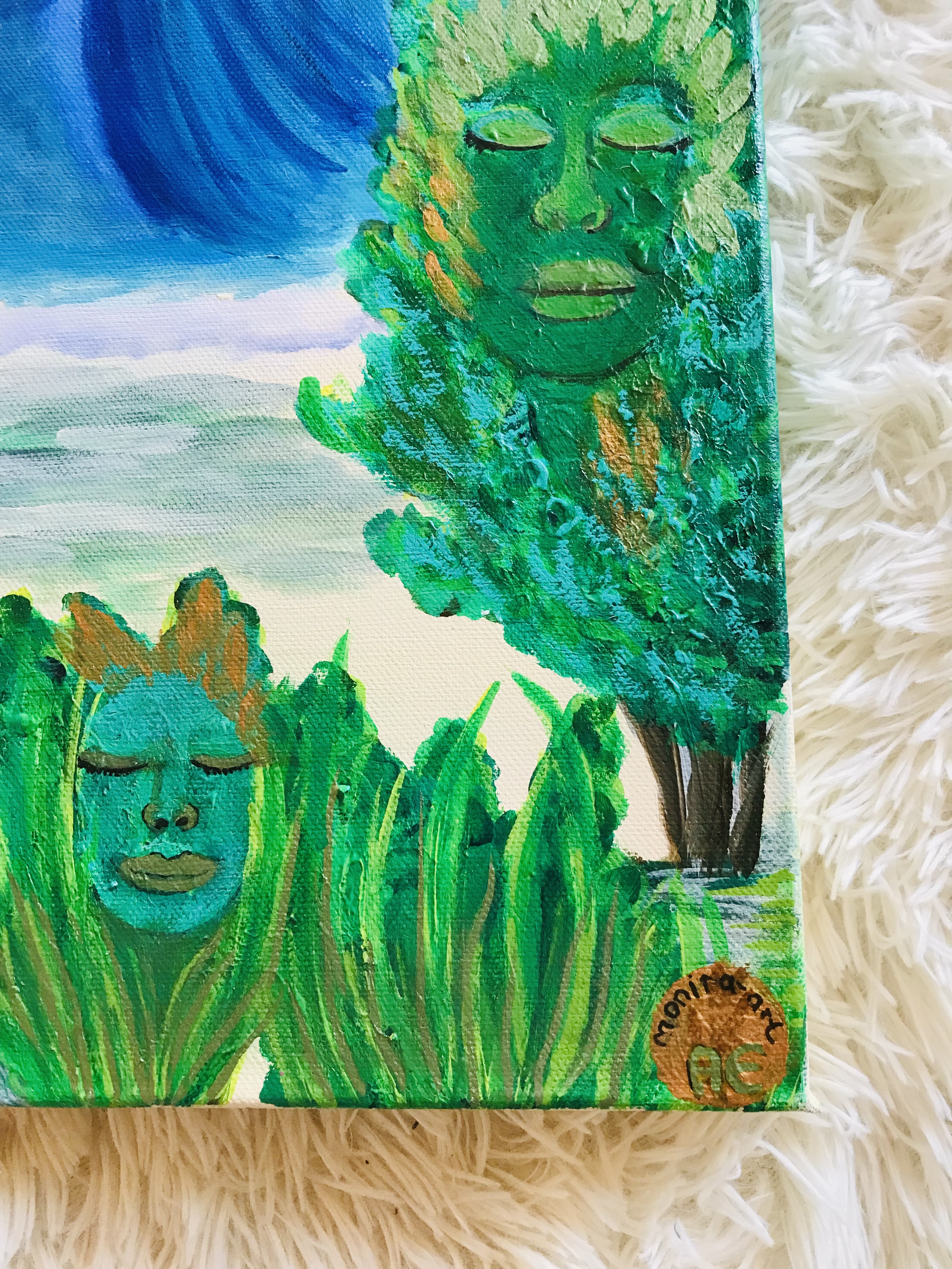 Paradise alive - Original painting