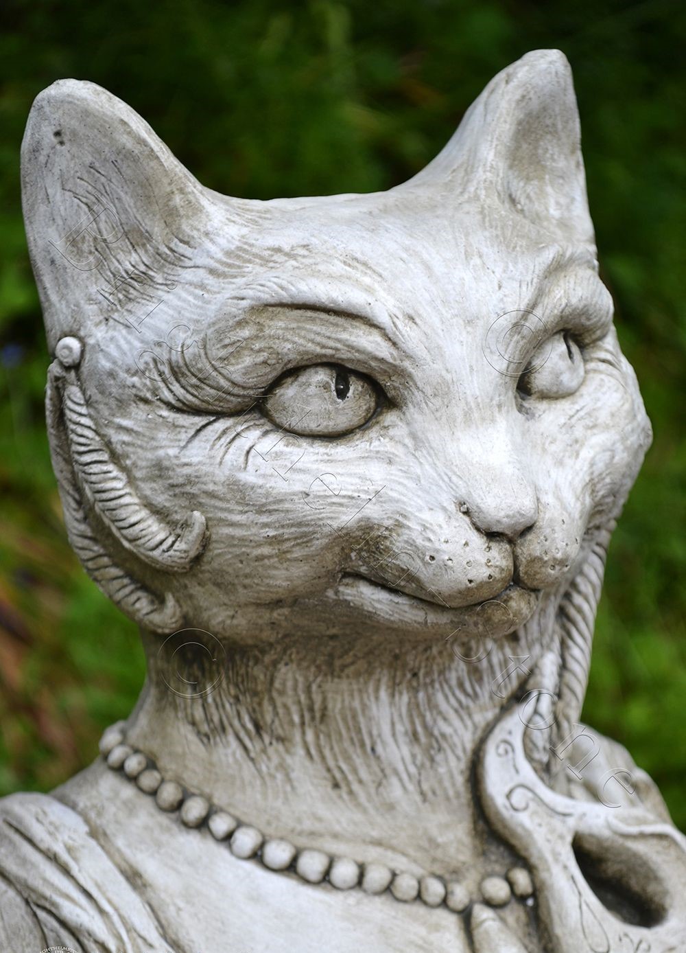 Katzenlady Lady Kitty Büste