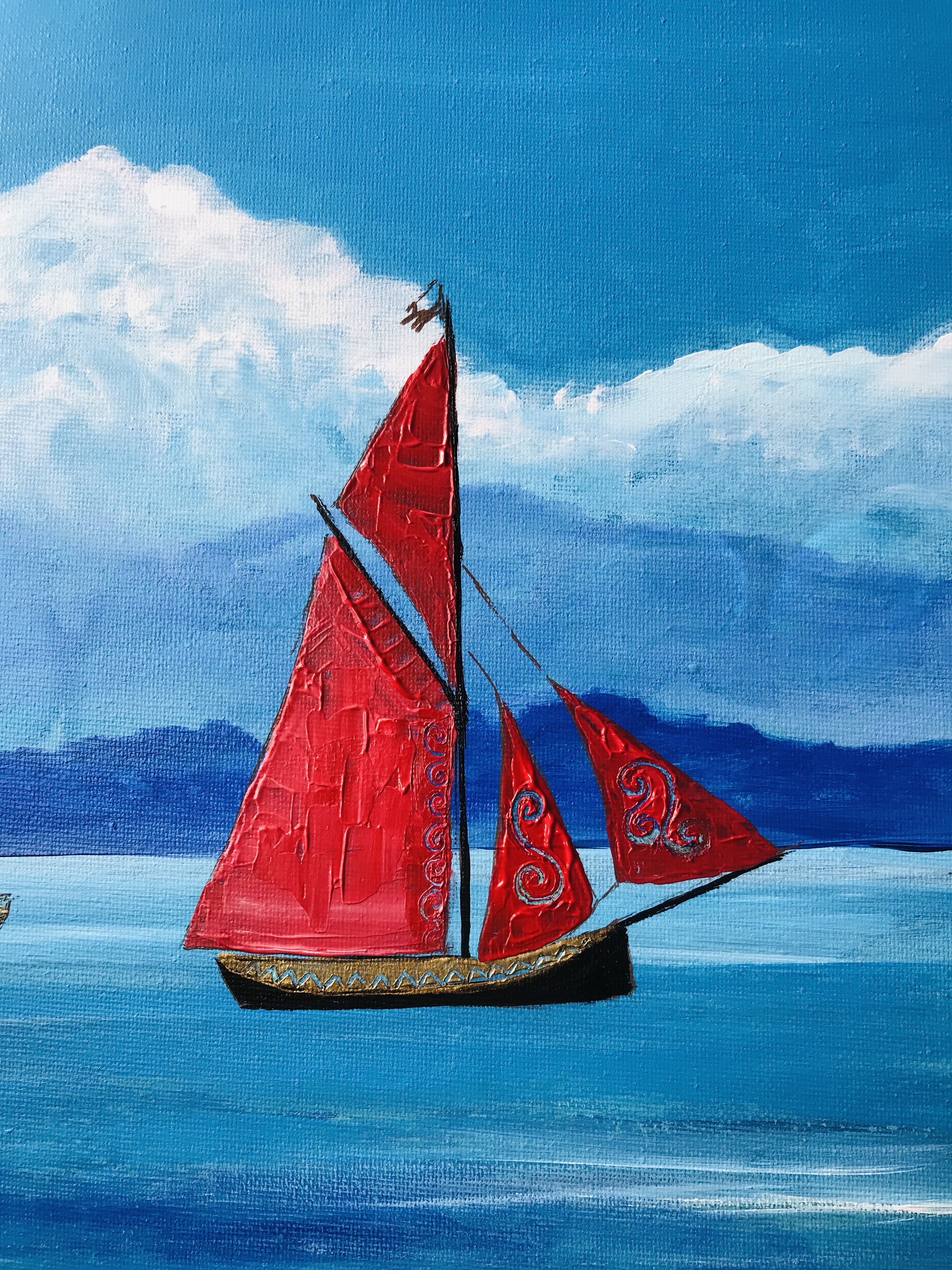 MAORI DREAM painting - Print