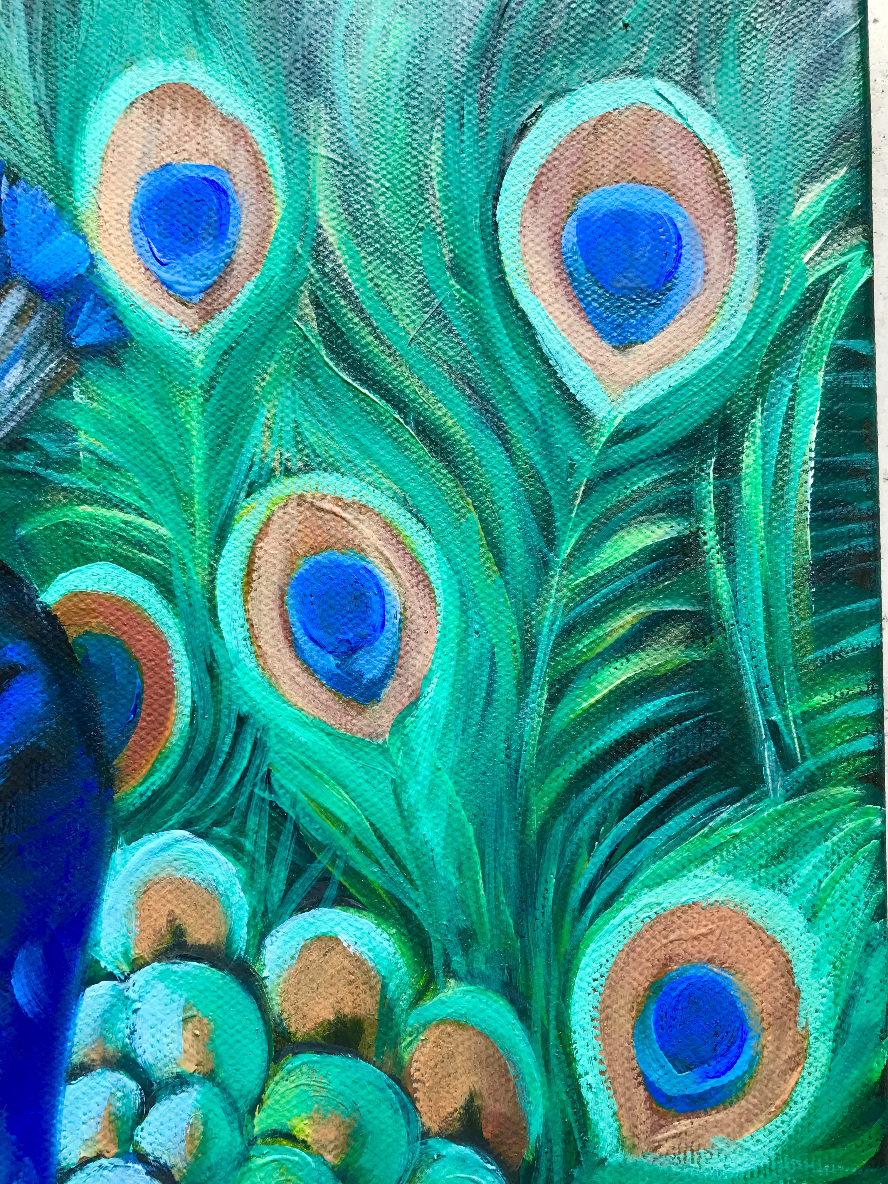 74032E7C-94B1-43C8-96ED-0001A4F0792C Secret garden - painting print