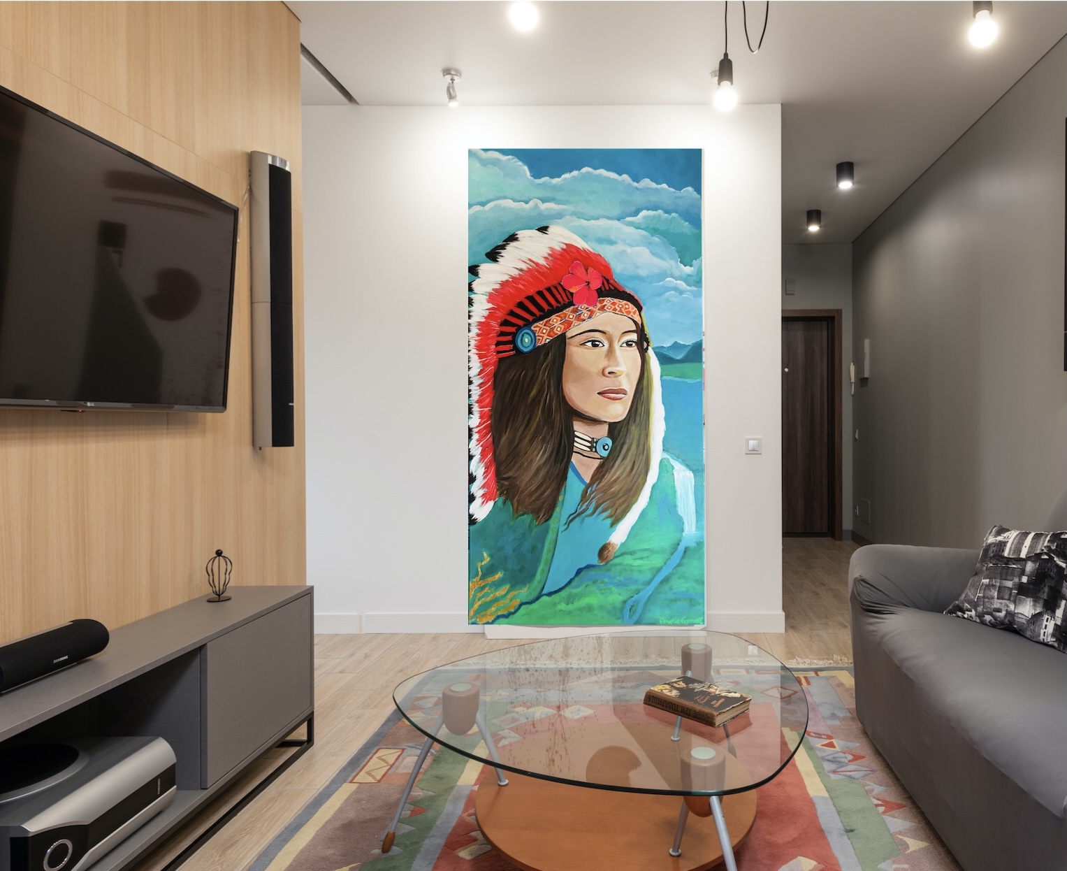 Warrior Dream - Original painting and print