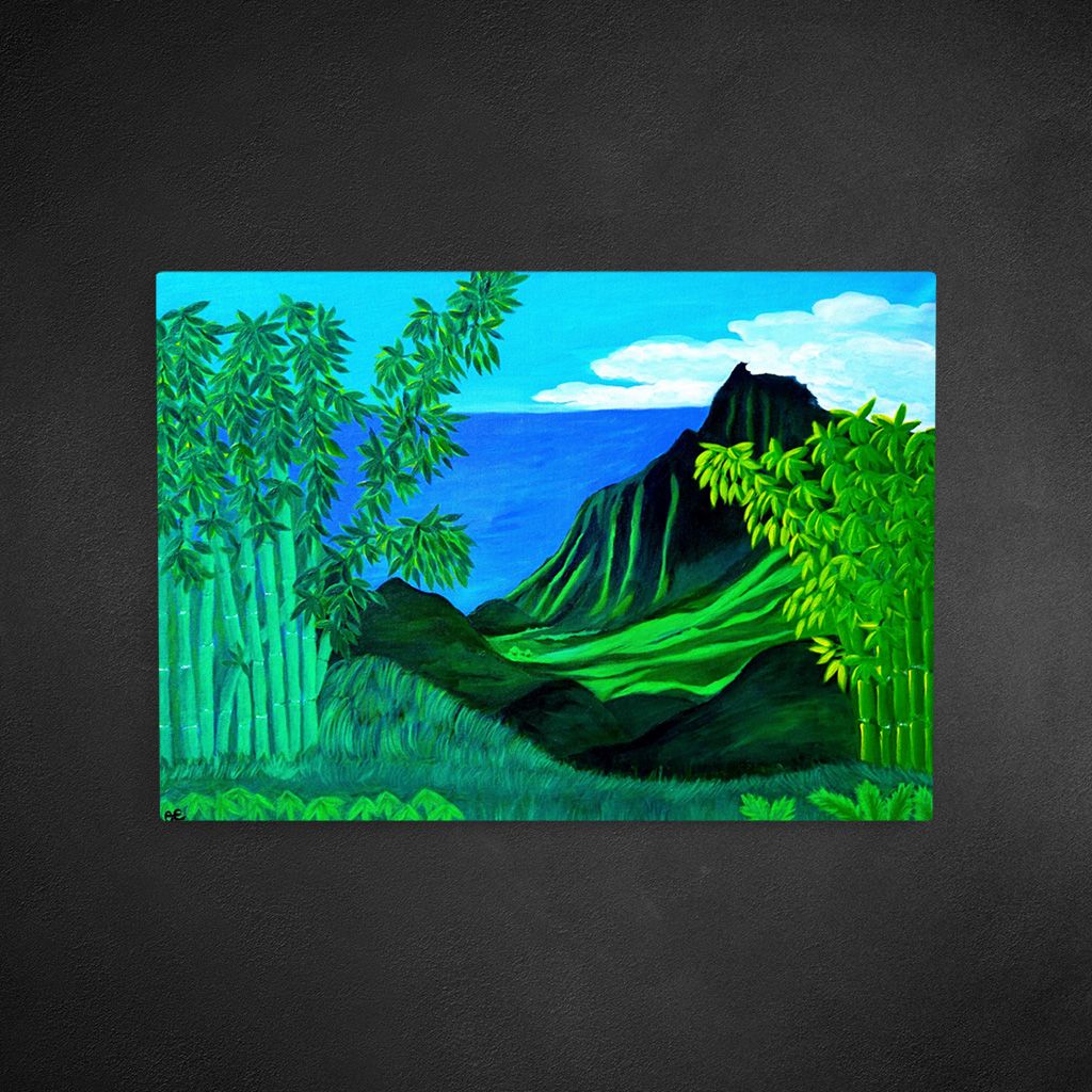 Bamboo Valley painting - print