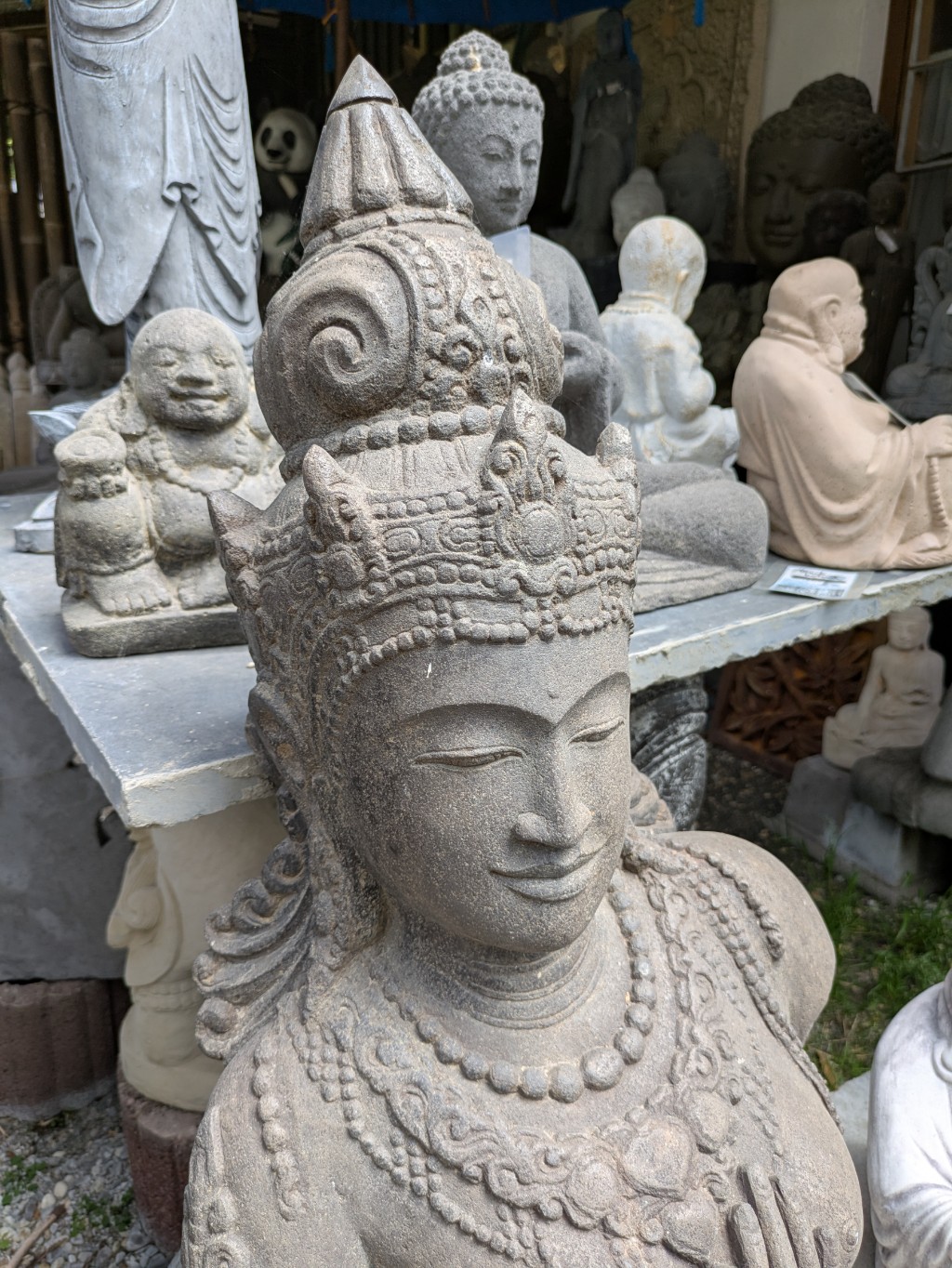 Dewi Tara Büste-80cm Dewi Tara Büste-80cm