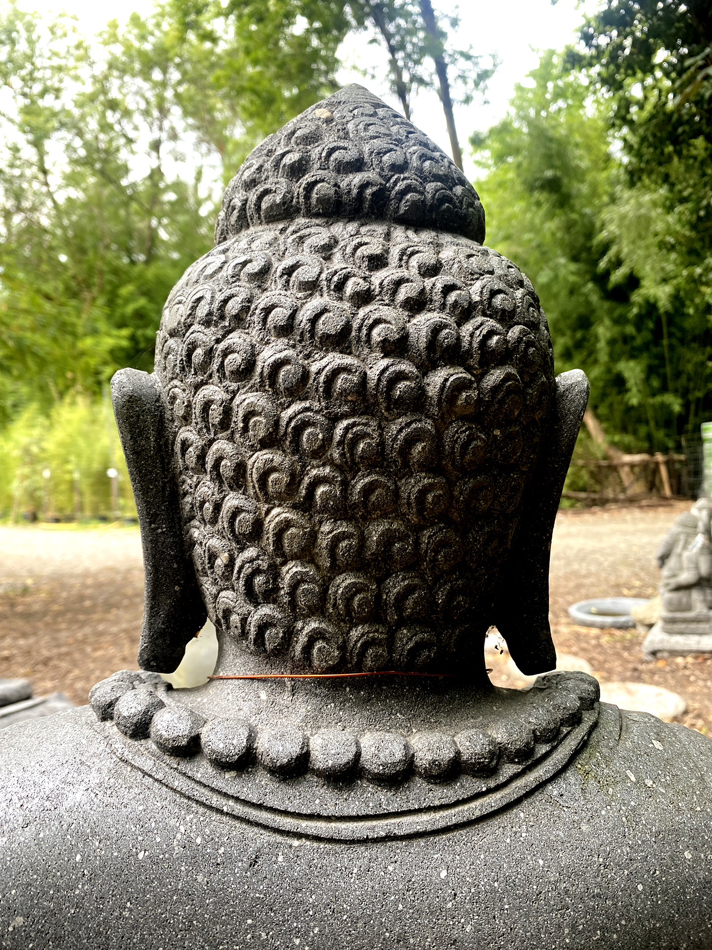 Buddha mit Kette - 80cm