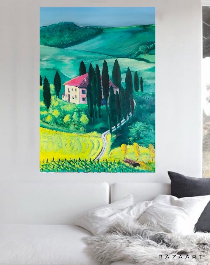 Toscana dream - painting print