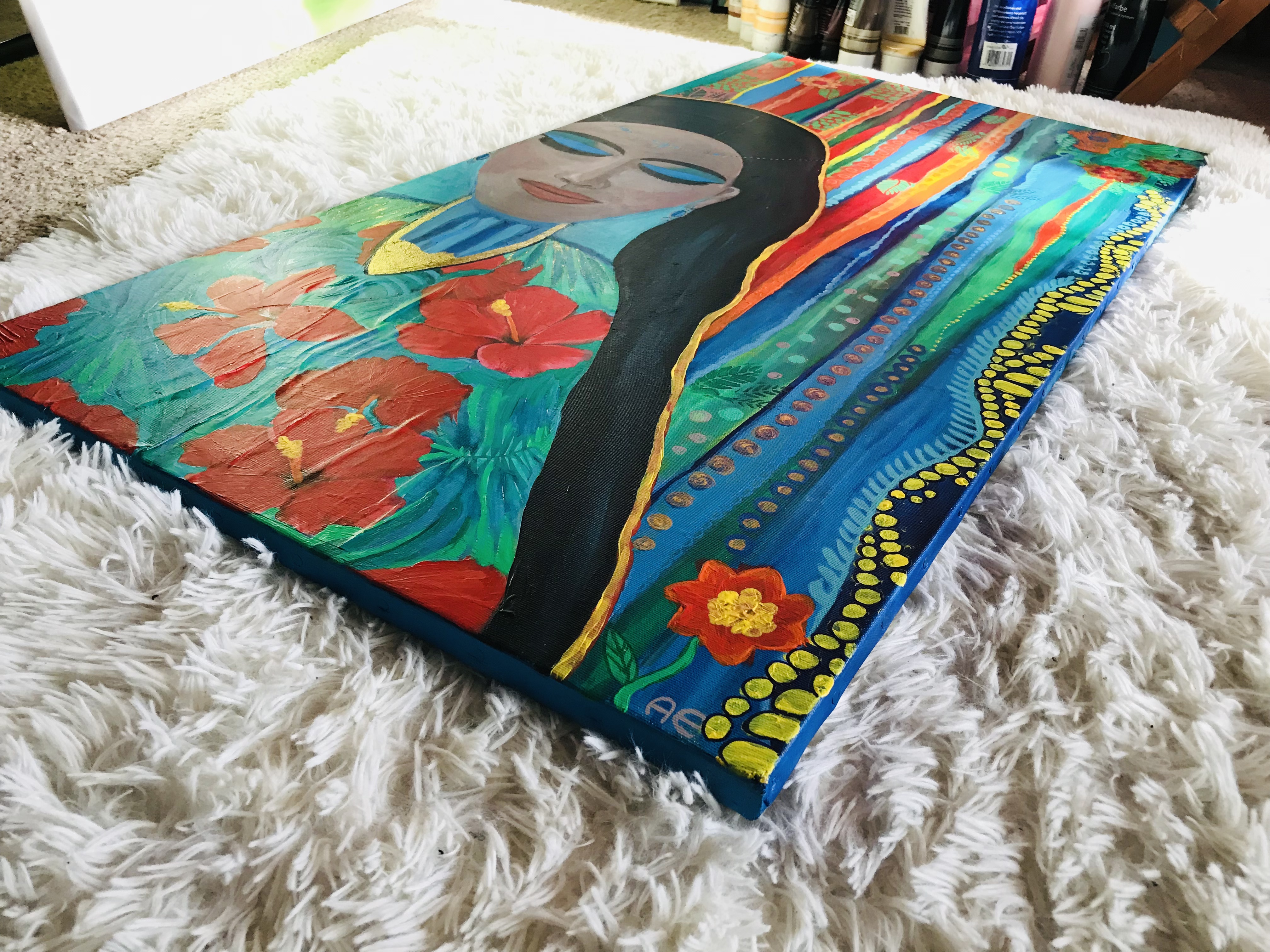 2FAD50A5-5046-4DC3-8AD9-AF39EAF0973C MUSE painting - Original and print