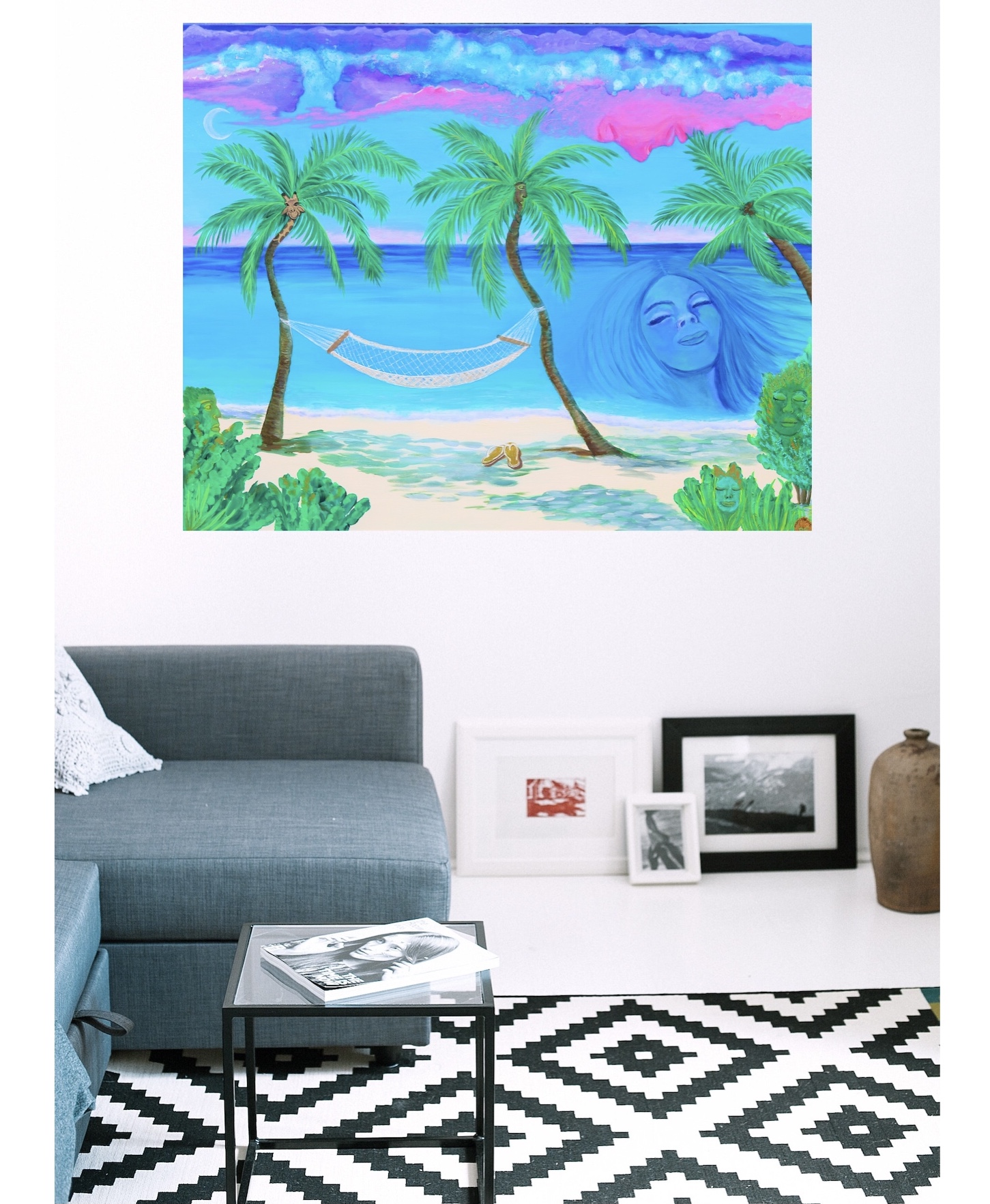 Paradise alive - Original painting