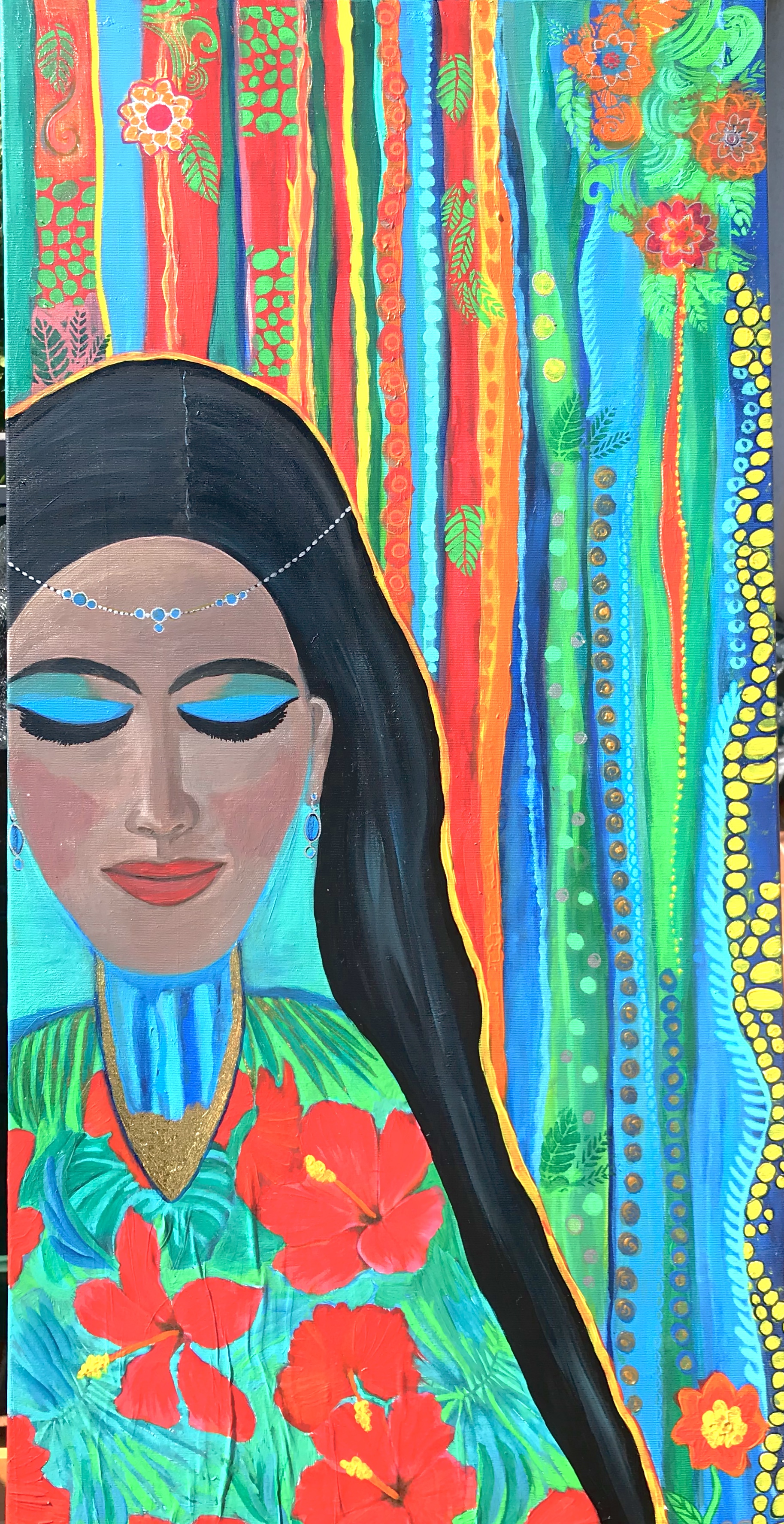 9CA3C668-6DA0-40B4-8A70-A857DC9DE138 MUSE painting - Original and print