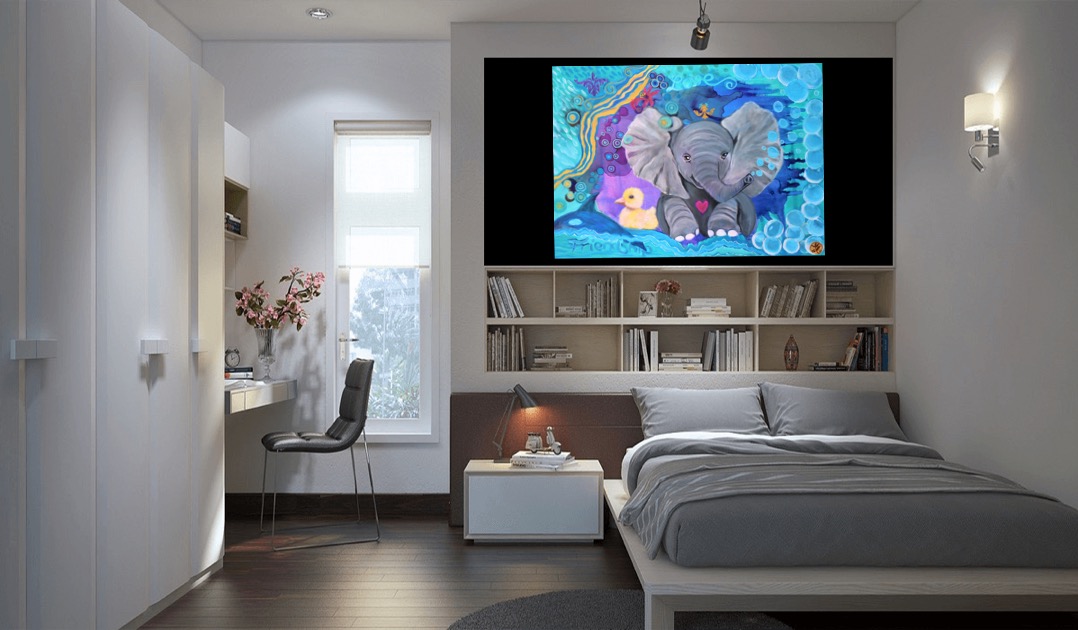 095FF947-BA3F-4063-B65A-BE848307785B FRIENDSHIP Painting - Leinwanddruck