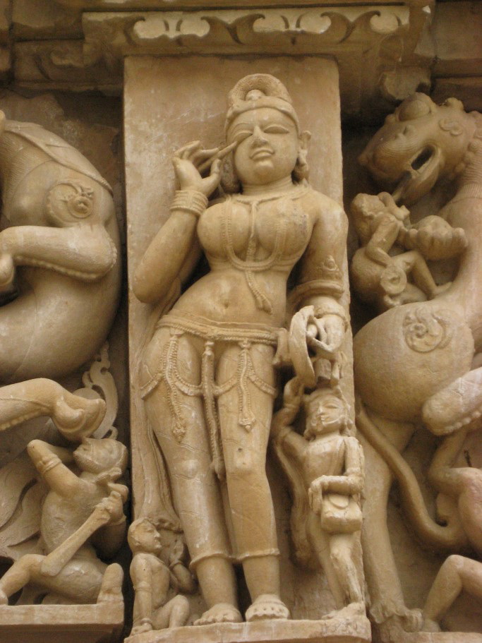 Apsara mit Kindern