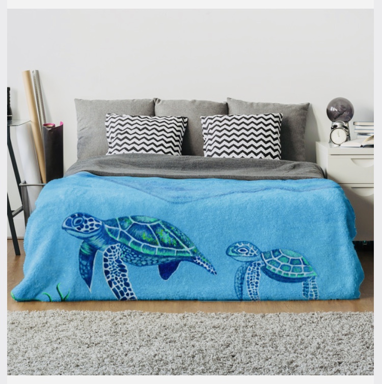 72367F11-E4C5-4E10-B7FD-1BB4C33A1176 Kuscheldecke mit Kunstdruck - art blanket