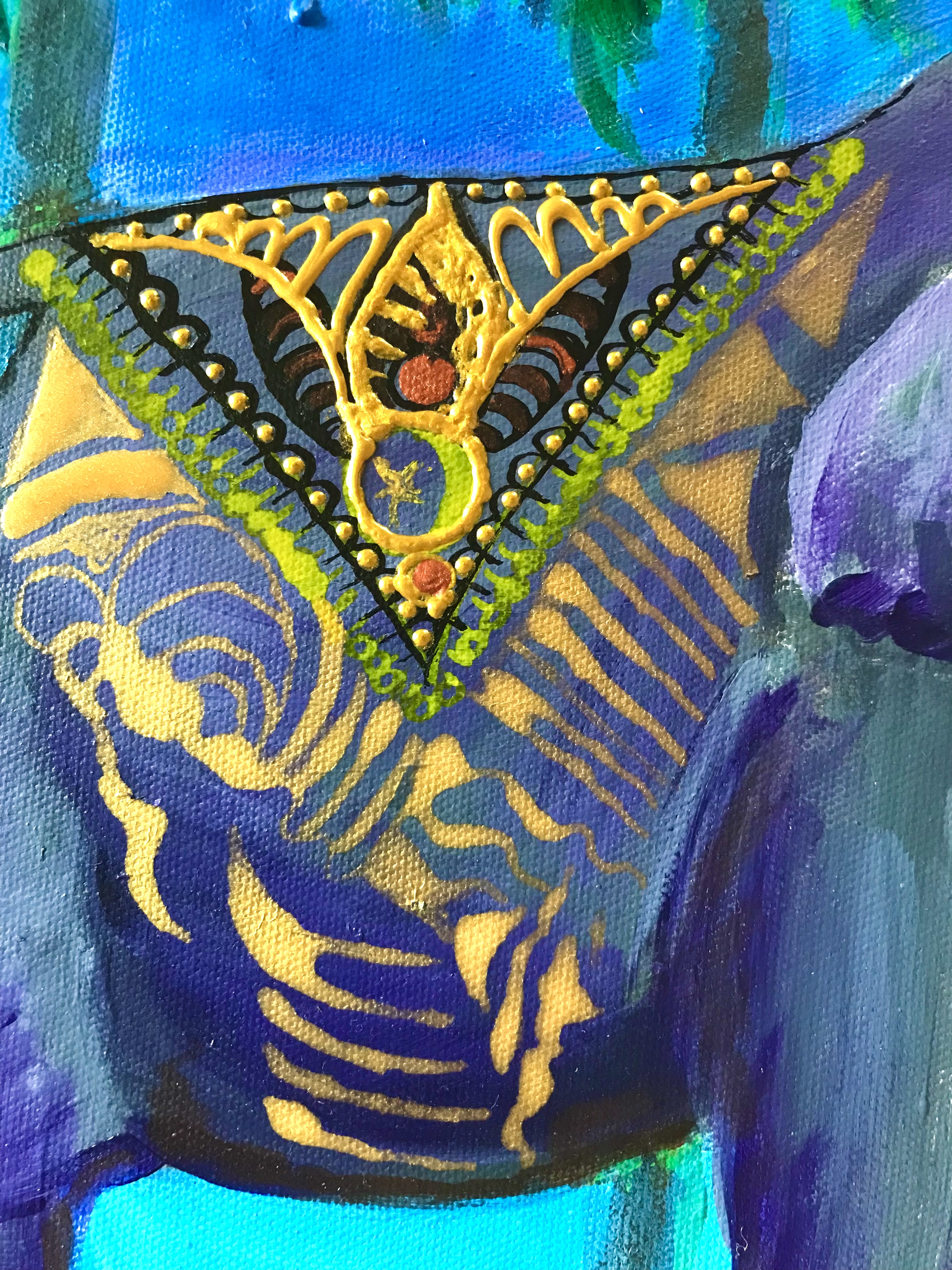 BE DIFFERENT - Kunstdruck auf Leinwand