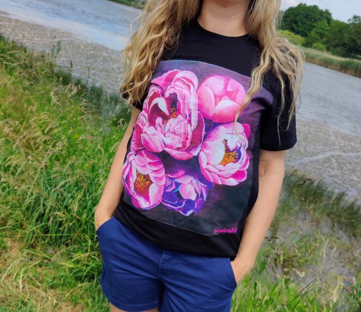2TW5ueHpIcc2rq Kunst Damen T-Shirts - Fine Art Shirts
