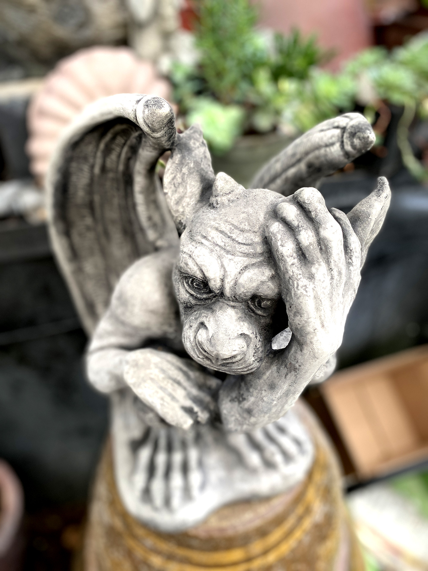 Ausheckender Gargoyle  Kopie