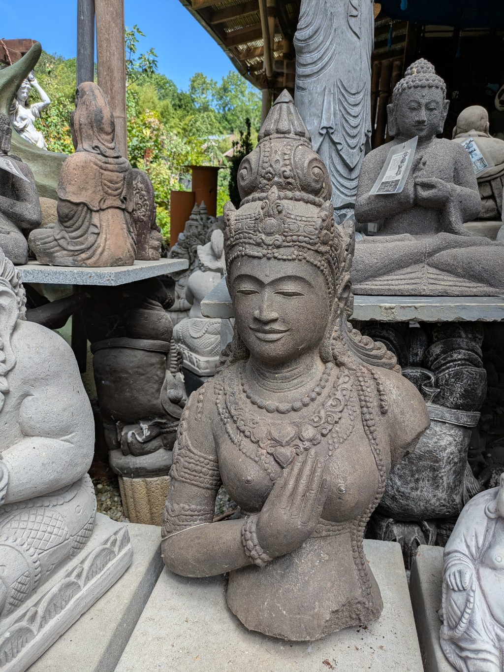 Dewi Tara Büste-80cm Dewi Tara Büste-80cm