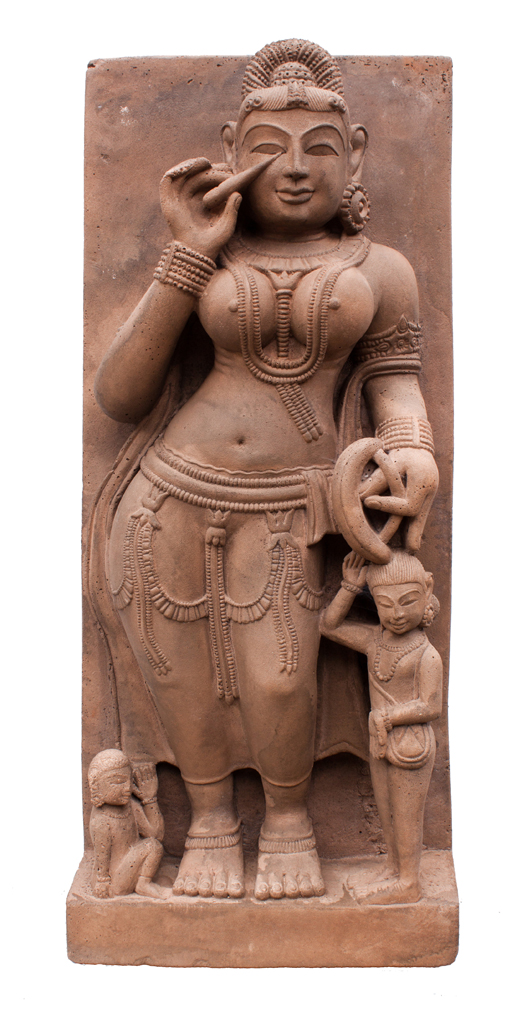 Apsara mit Kindern