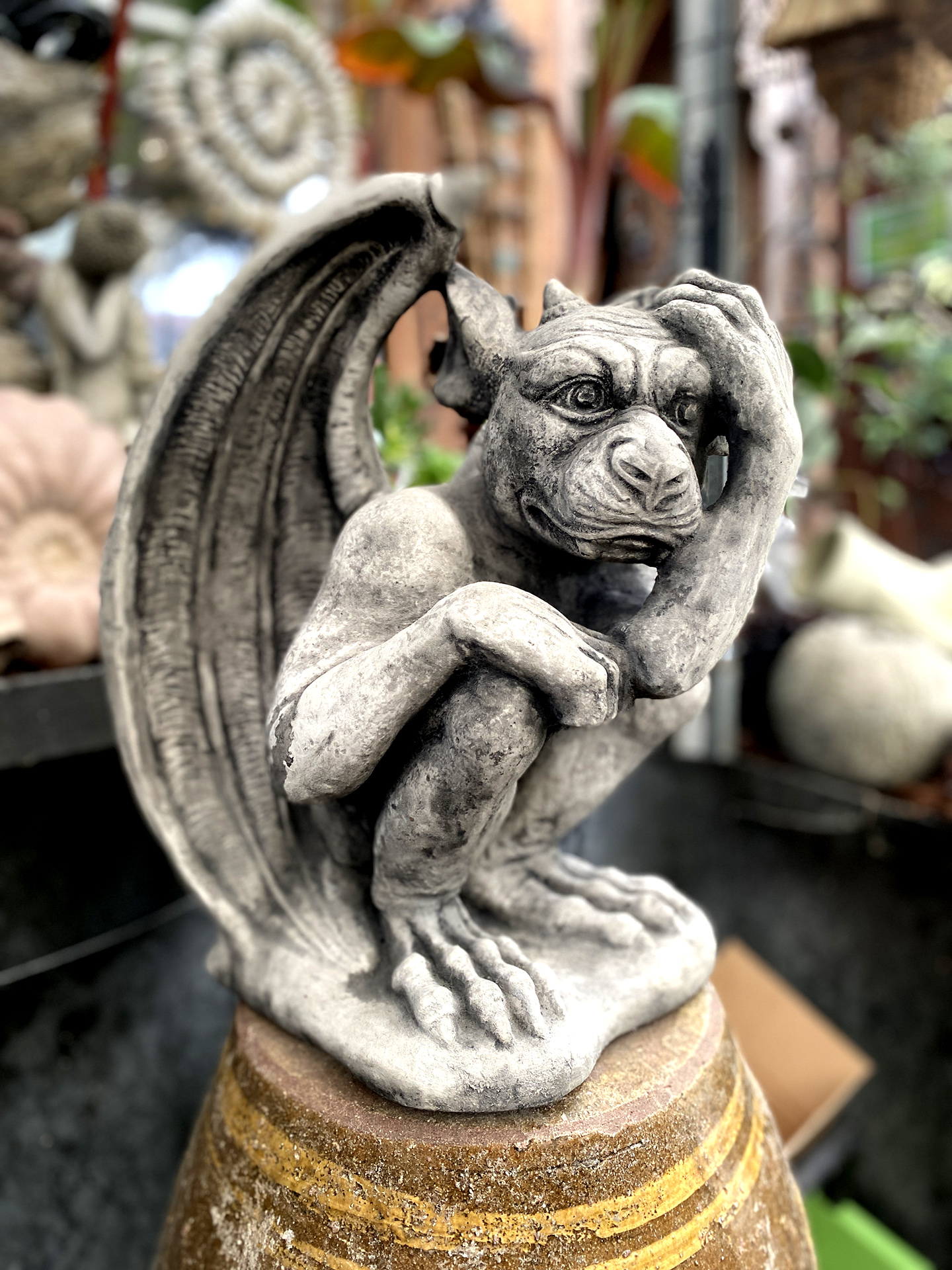 Ausheckender Gargoyle  Kopie