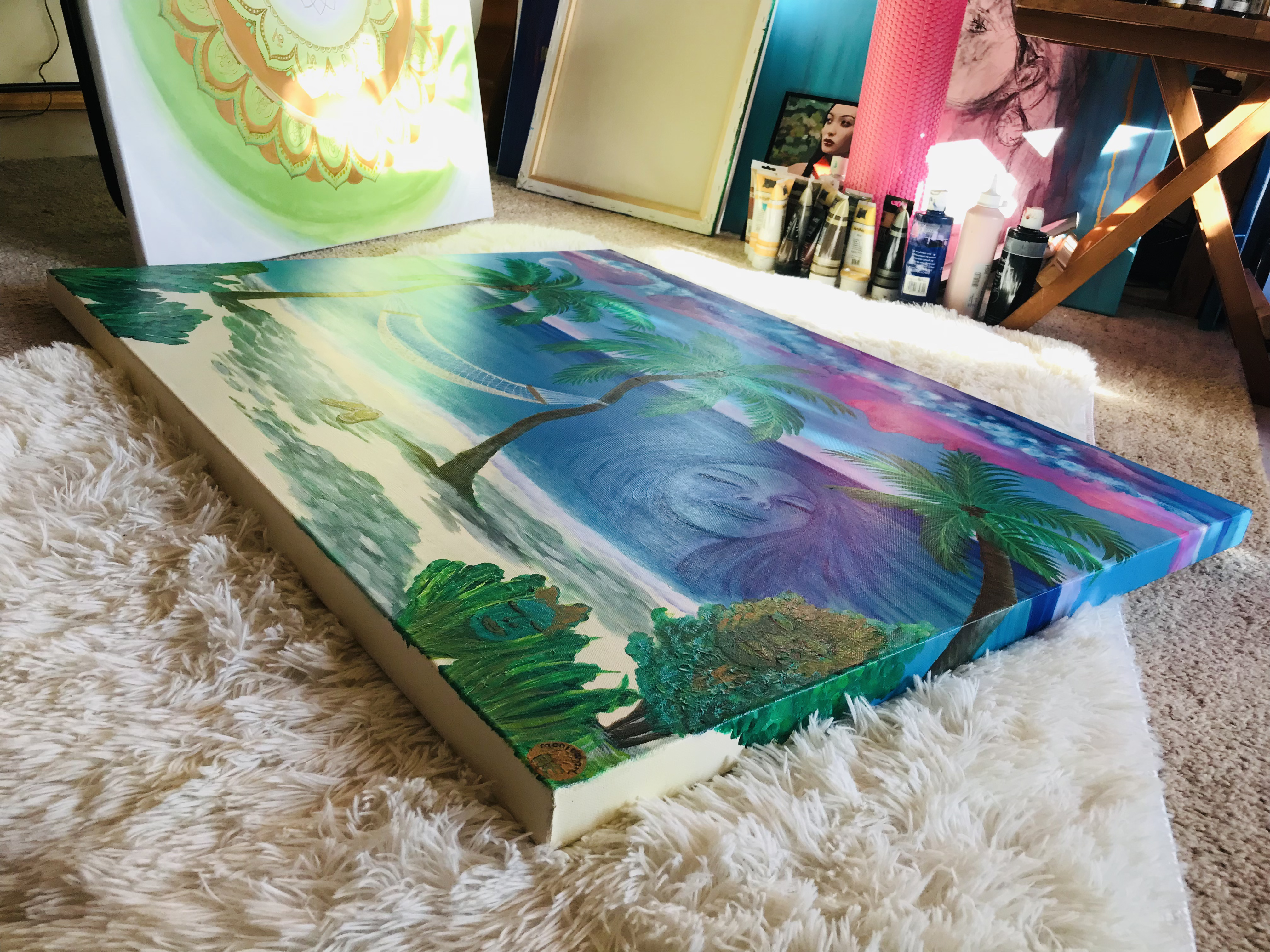 Paradise alive - Original painting