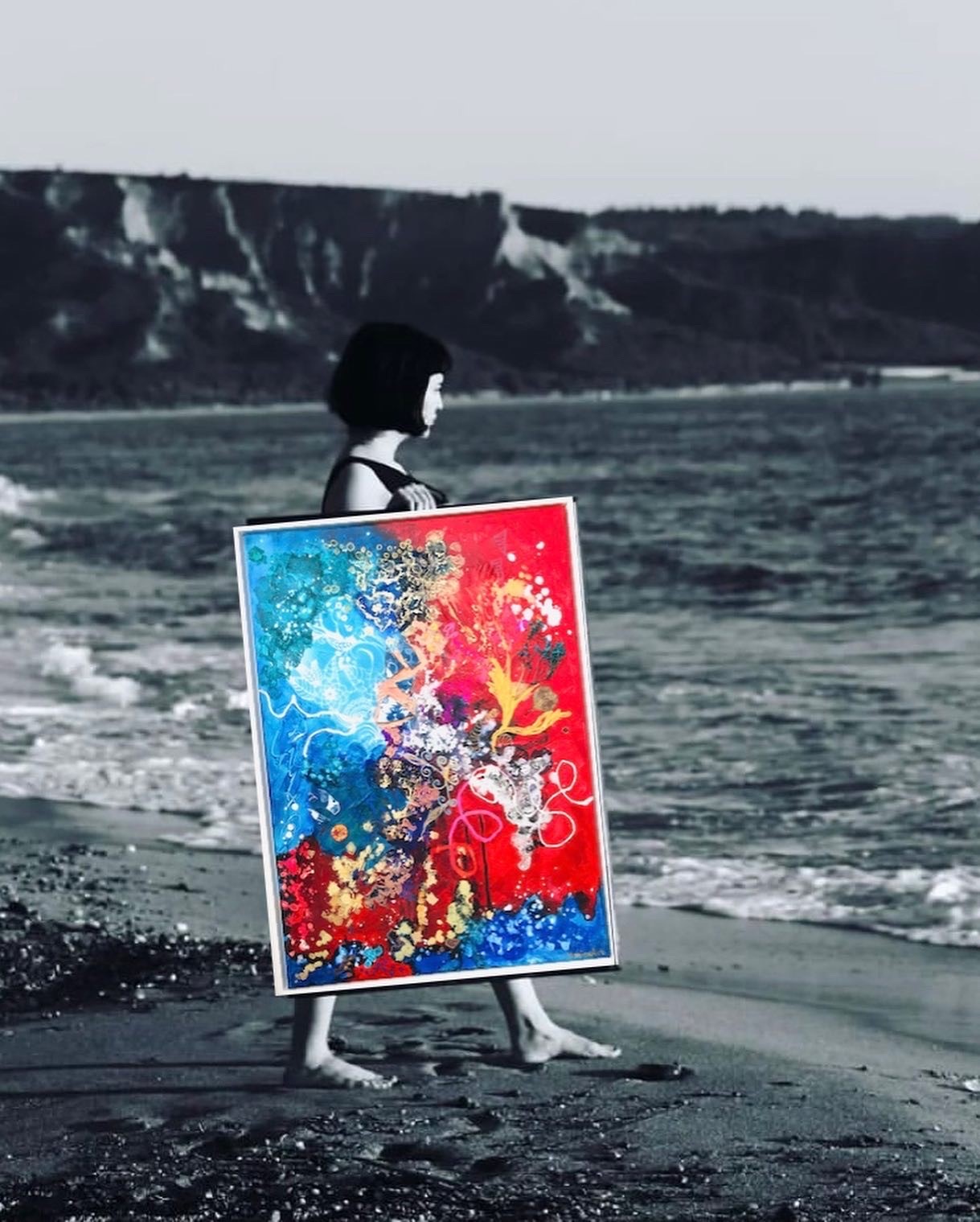 BIld1 Discovery of dimensions - Original Painting and print