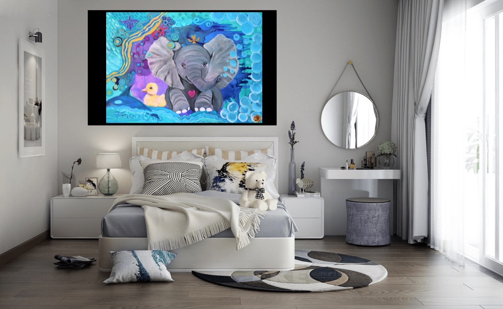 35AE19FD-97A9-410F-9A98-1E26854C5591 FRIENDSHIP Painting - Leinwanddruck