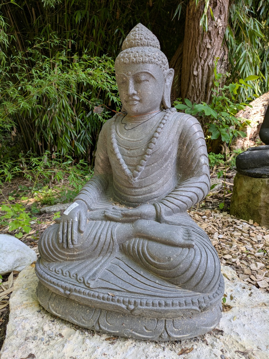 Buddha mit Kette - 80cm