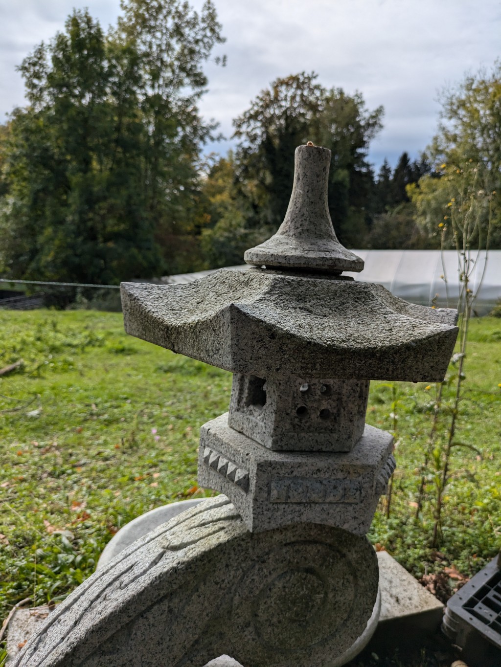 Laterne Rankei aus Granit