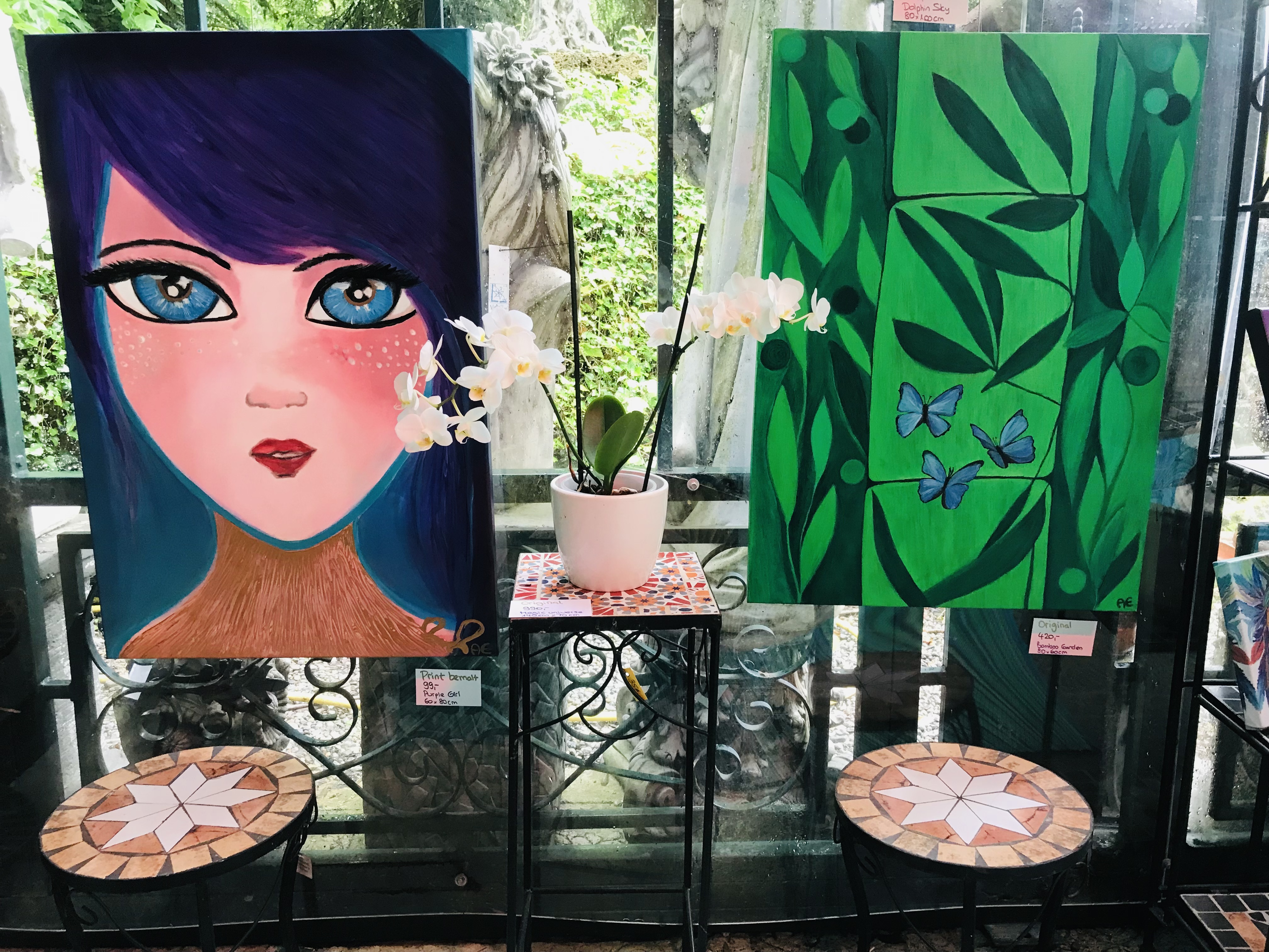 Green Magic painting- Original und print