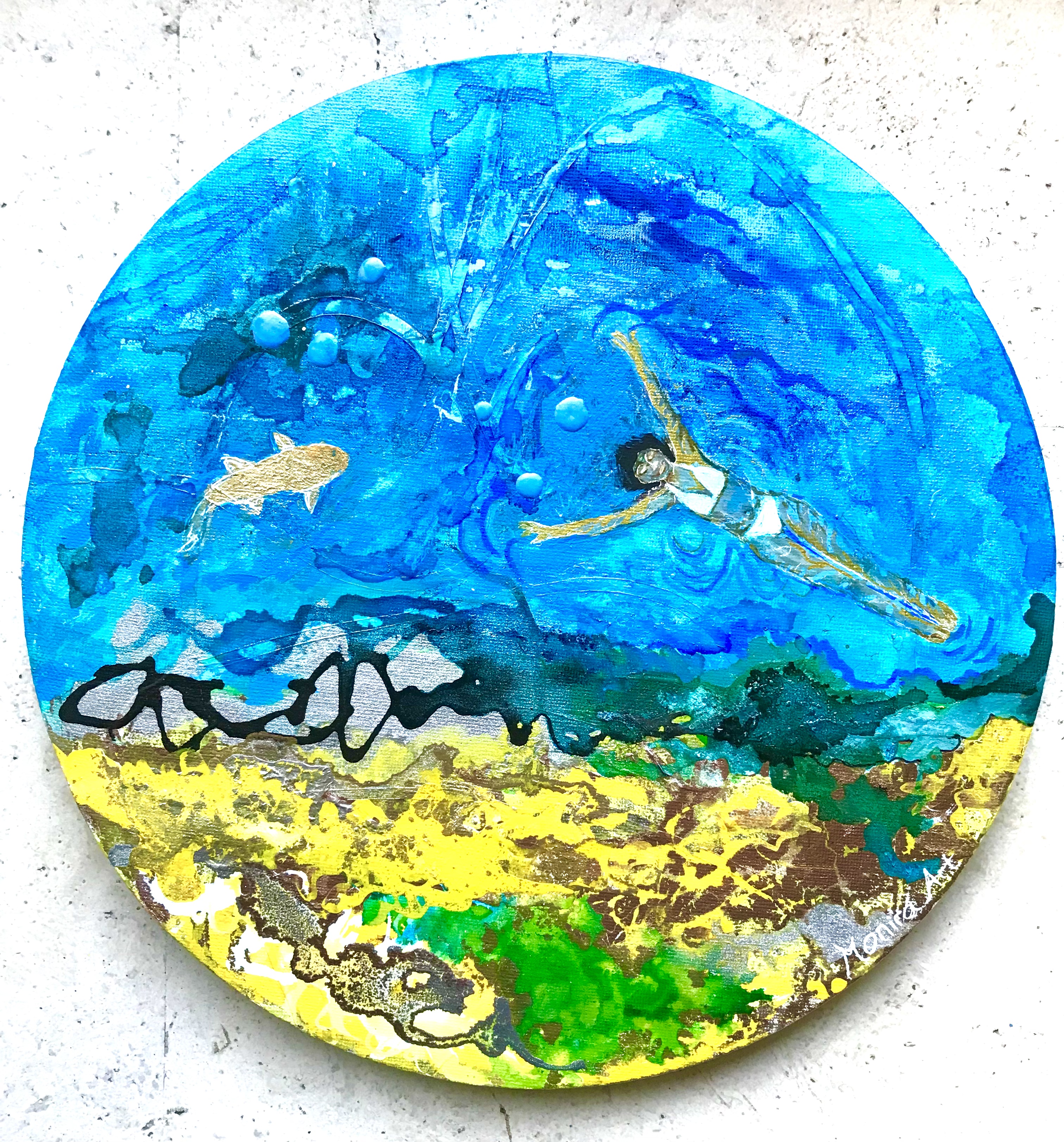 7A04A83A-218A-4B87-A185-F122D6C44630 World of beautiful colors 2 - original painting