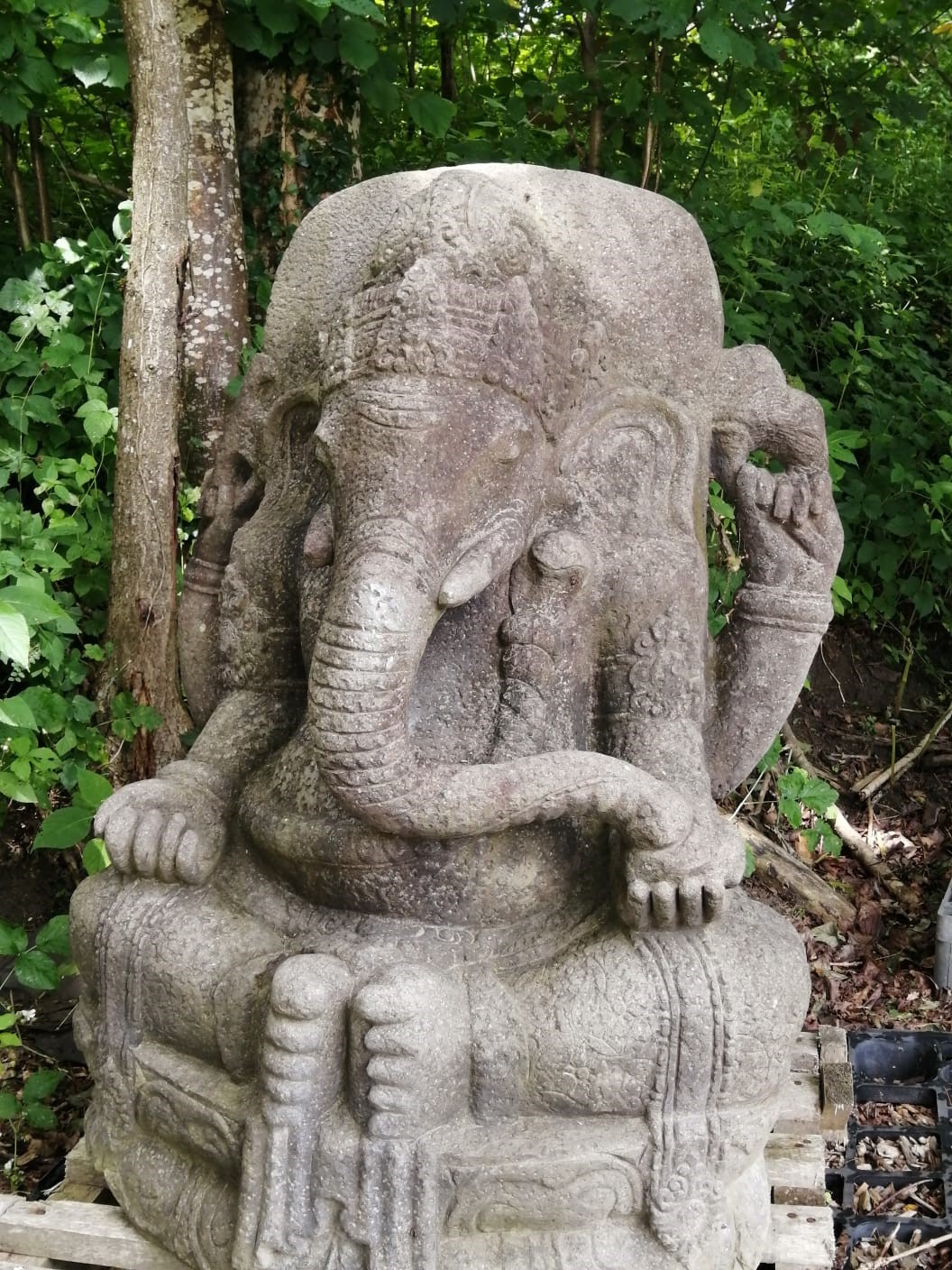 Sitzender Ganesha  - 110cm