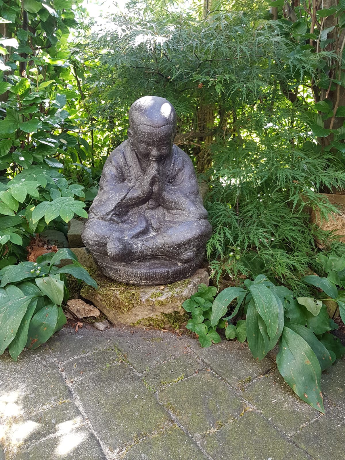 Sitzender Shaolinmönch