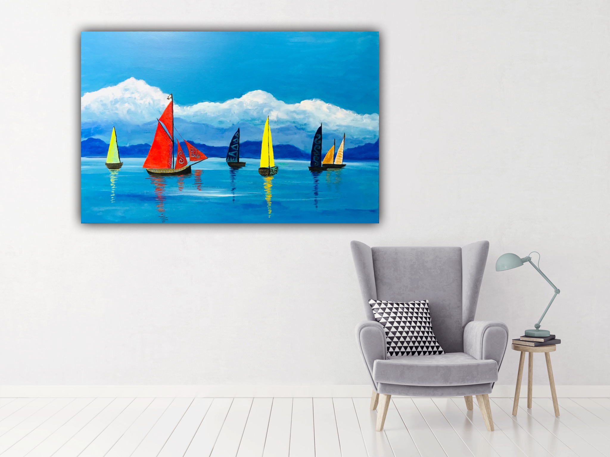 MAORI DREAM painting - Print