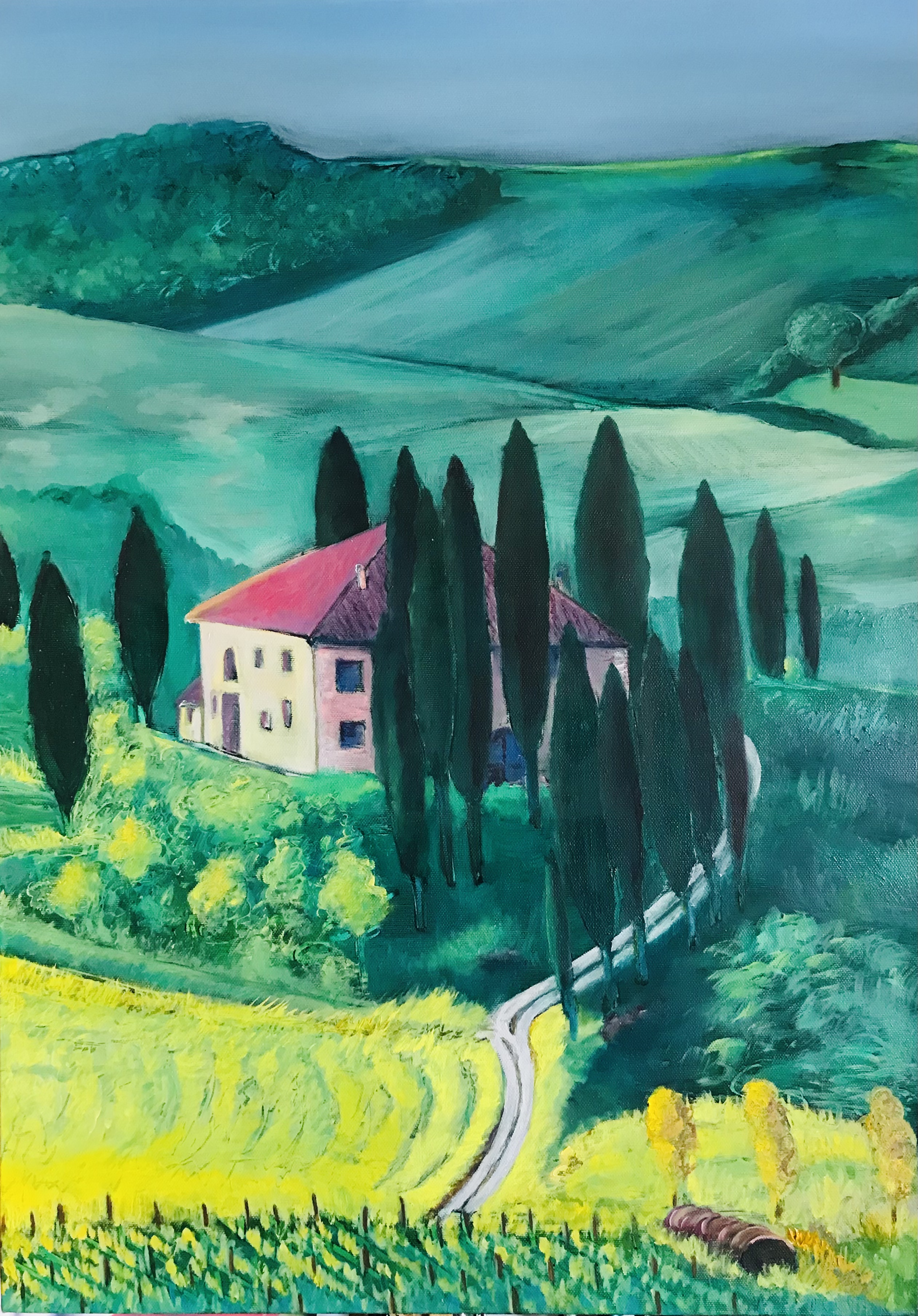 Toscana dream - painting print