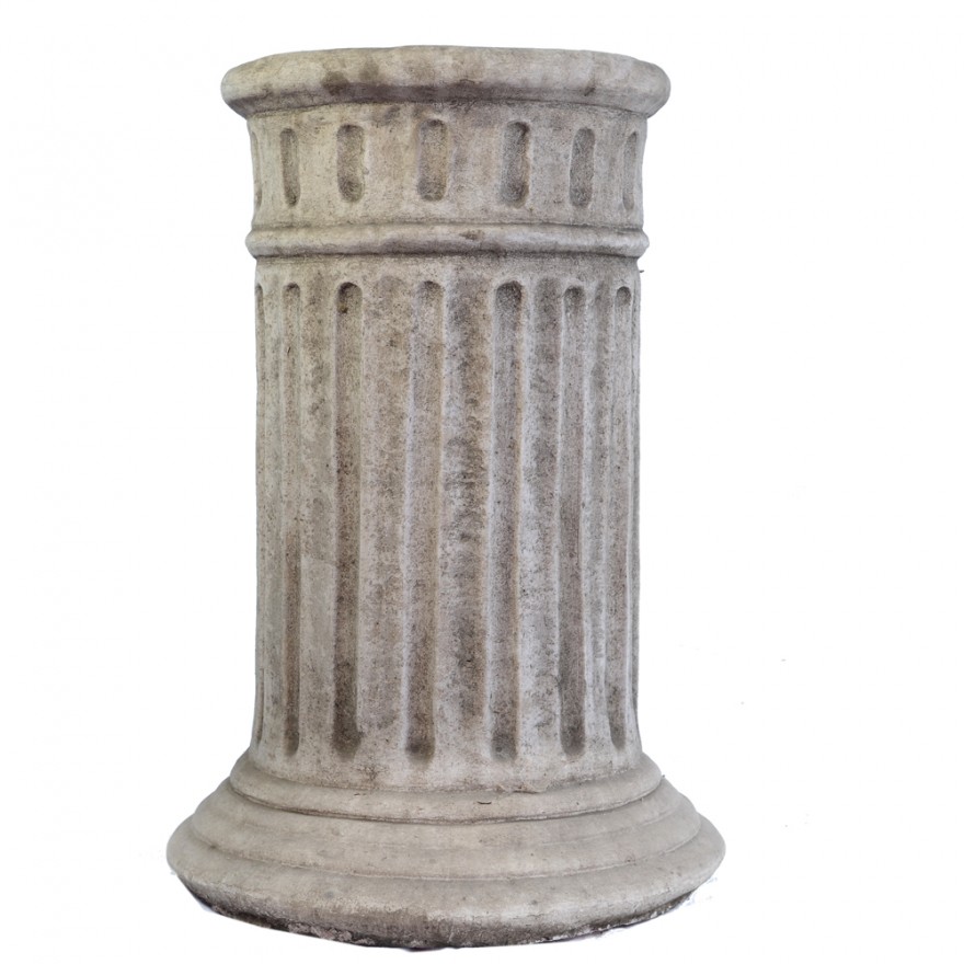 Rundes-S-ulen-Podest Hohe runde Säule