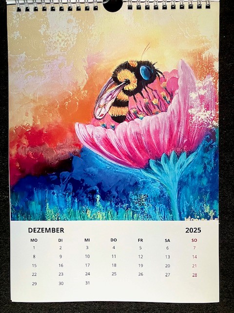 Kunstkalender - 2025 Kalender Monira Art