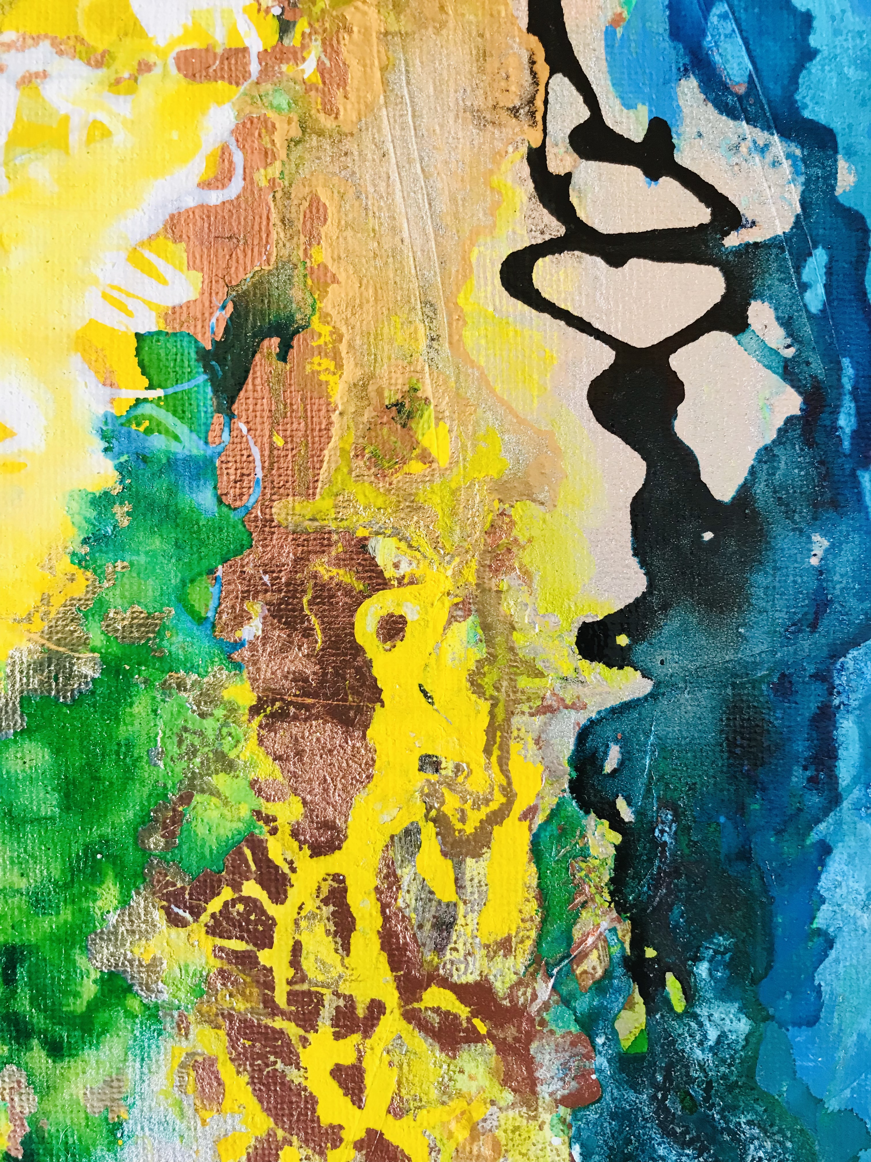 World of beautiful colors 2 - original painting