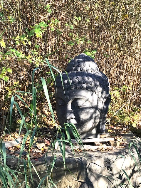 Buddha Kopf in vier Größen