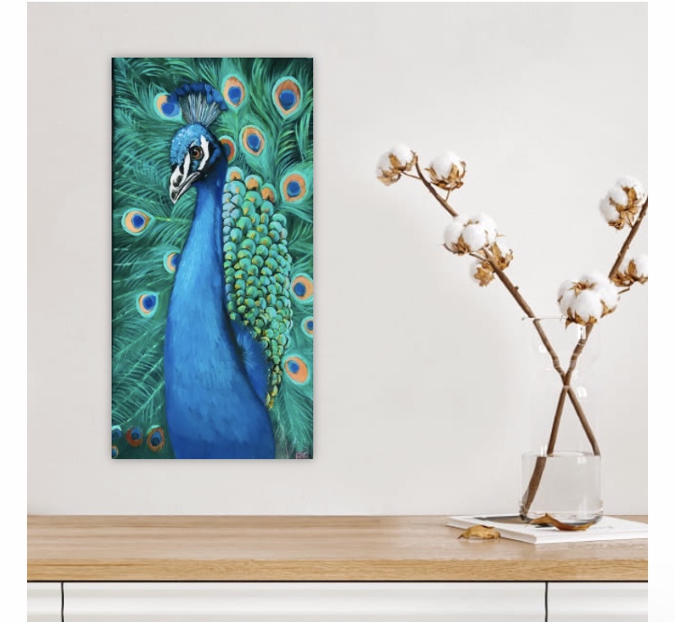 4F51268D-B94A-4F2A-B85A-D47C9A65F27A Secret garden - painting print
