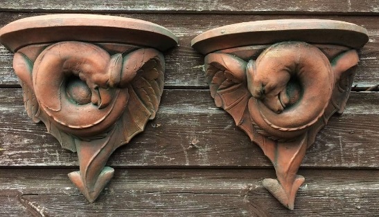 Drachen Konsole - Wanddeko