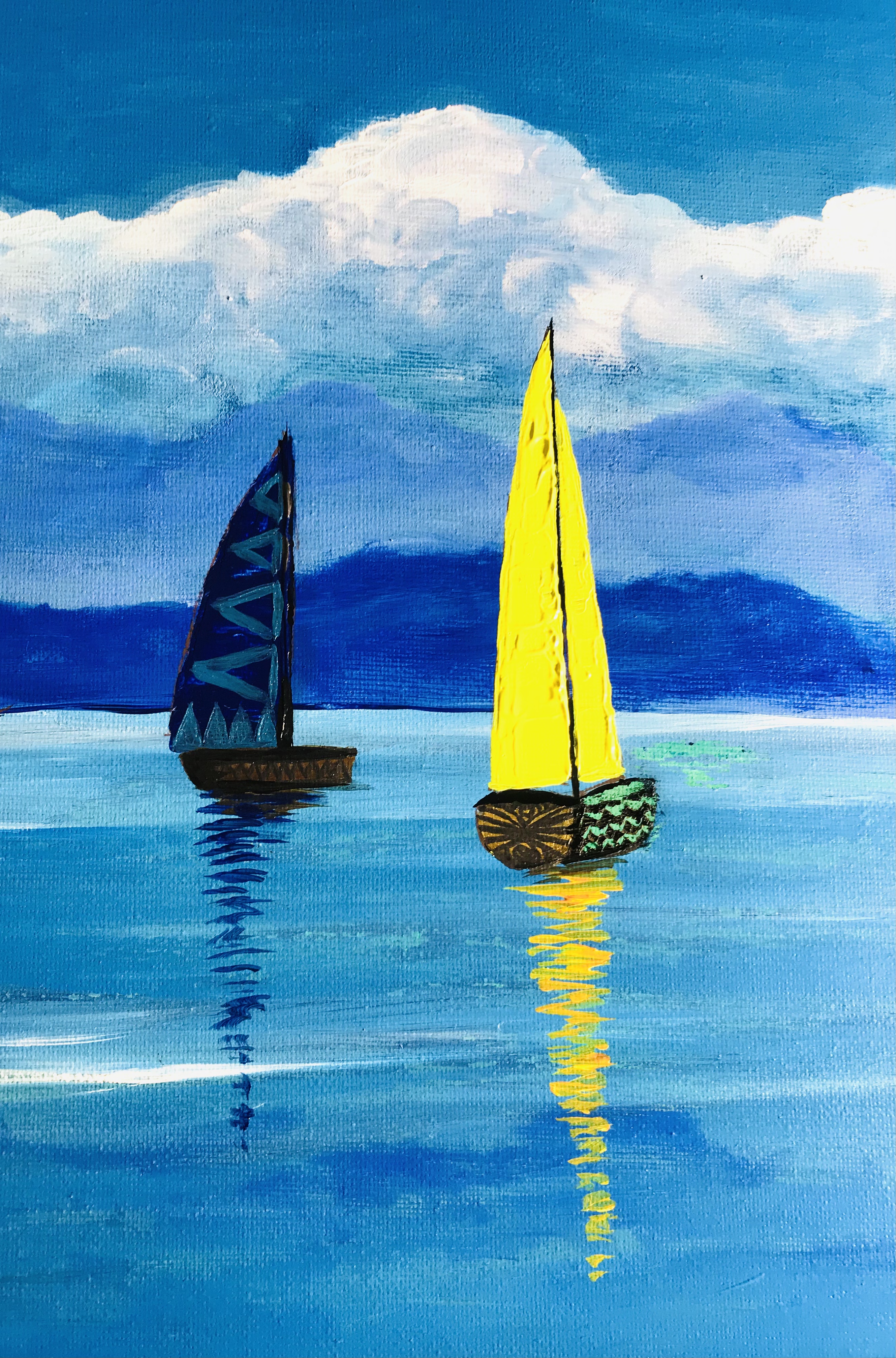 MAORI DREAM painting - Print