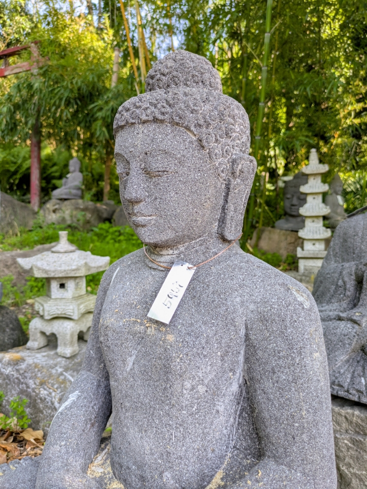 Buddha mit Meditationshaltung 60cm
