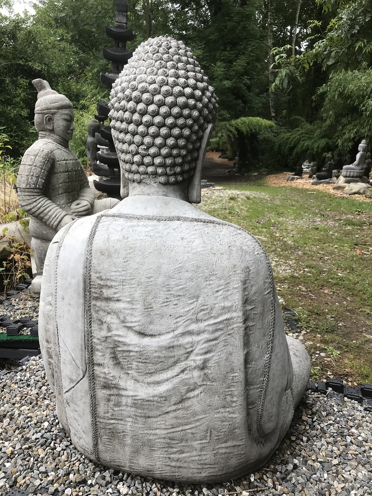 BUDDHA-kRETAKOTTA Buddha im Dhyana Mudra der Meditation - 95cm