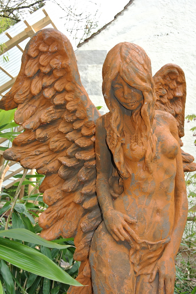 rostengel Engelfrau stehend SHEKINAH