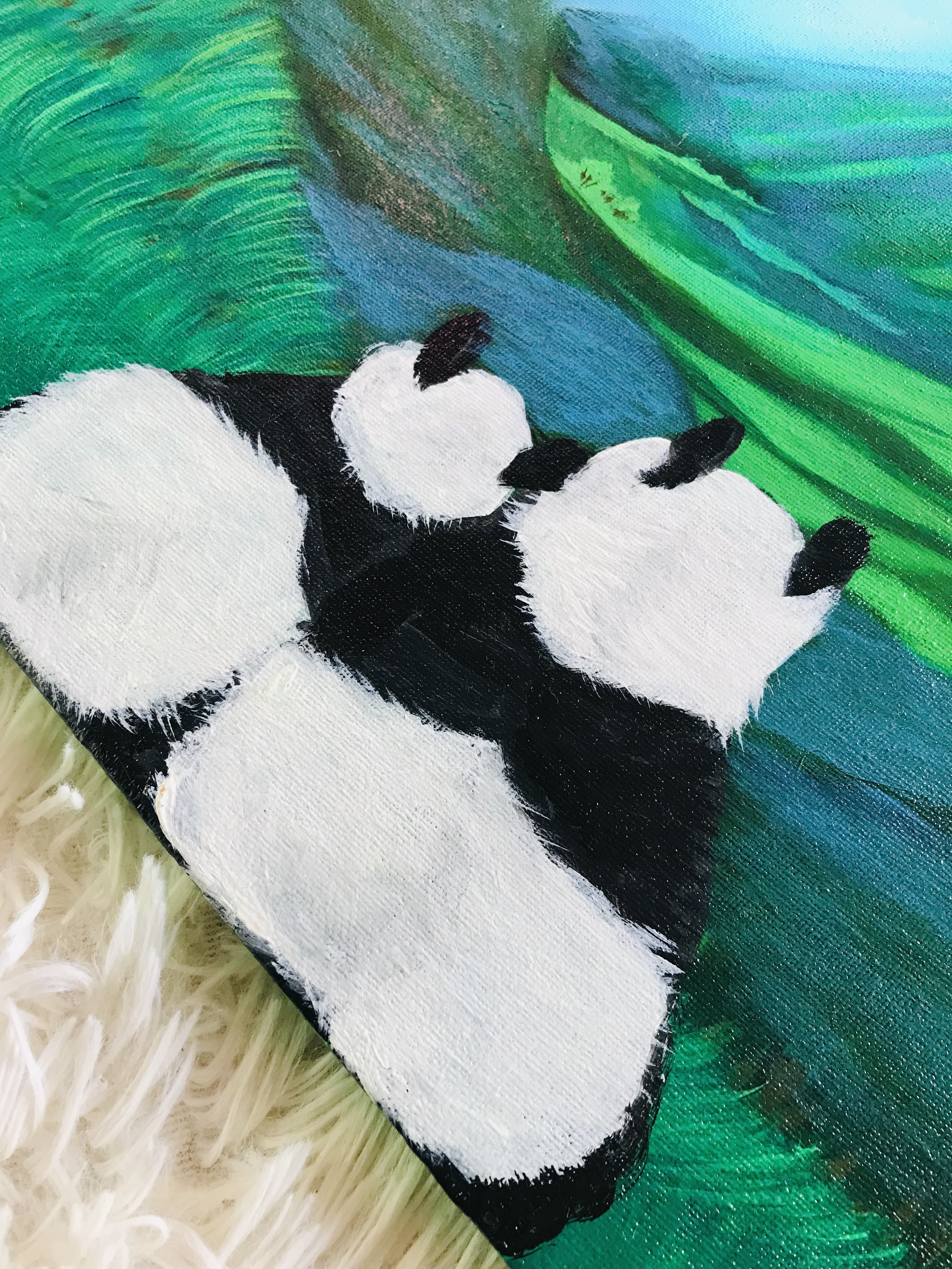 E321300E-40A4-4CCC-B0C6-9B0F77E0756B Panda Dream painting - print