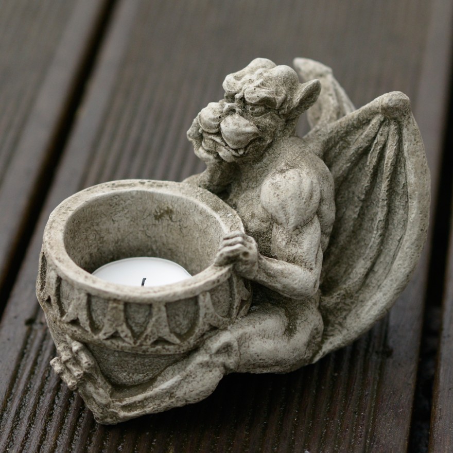 Teelicht-Gargoyle Teelicht Gargoyle