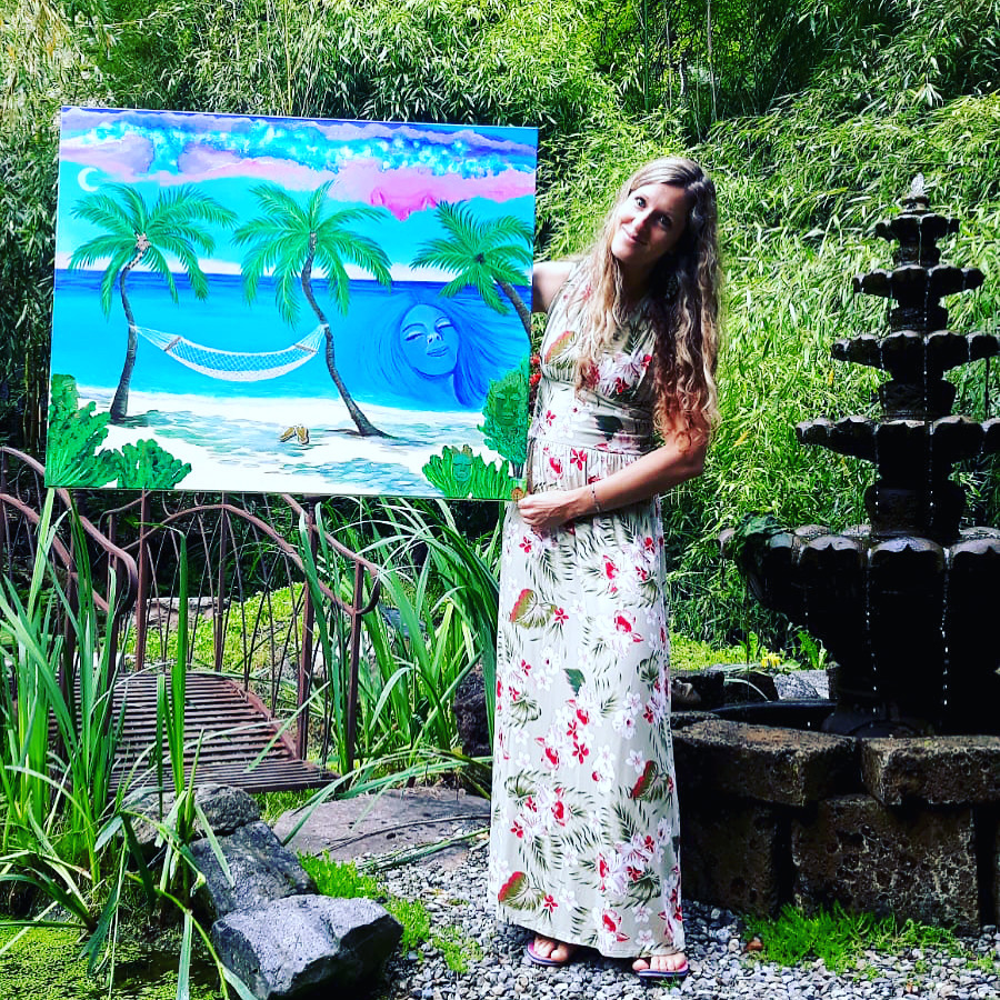 Paradise alive - Original painting
